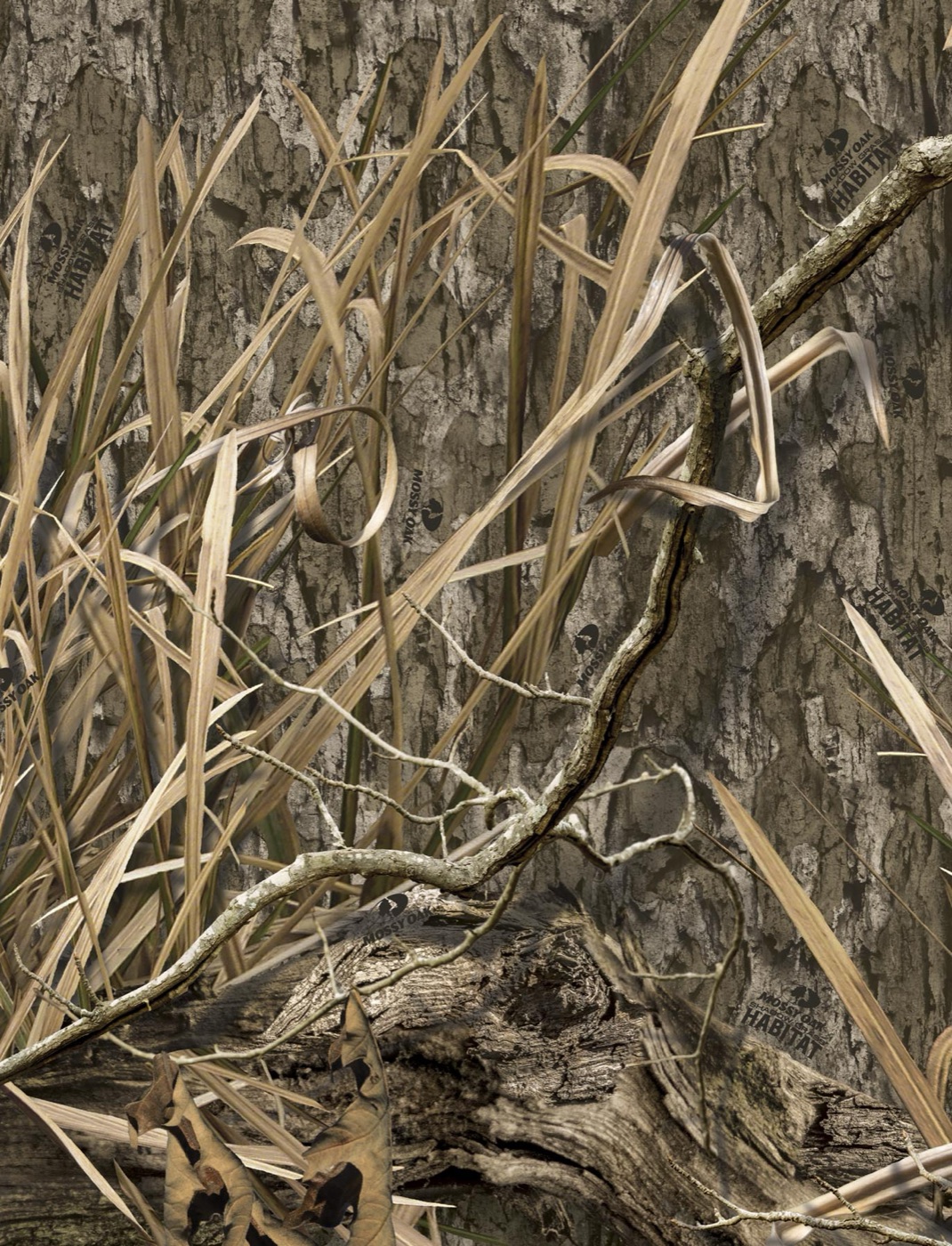 Shadow Grass Habitat — sage green iPhone skin