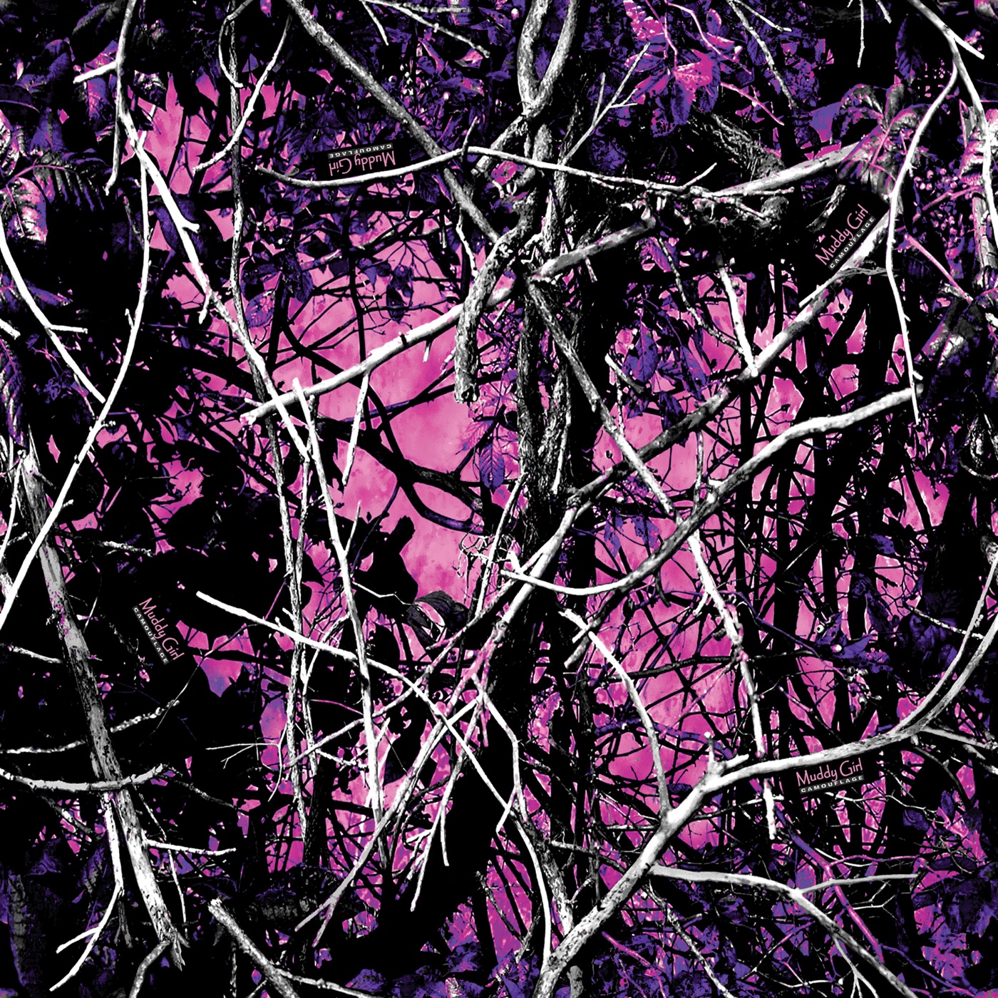Pink Camo Branches — grunge Xbox skin
