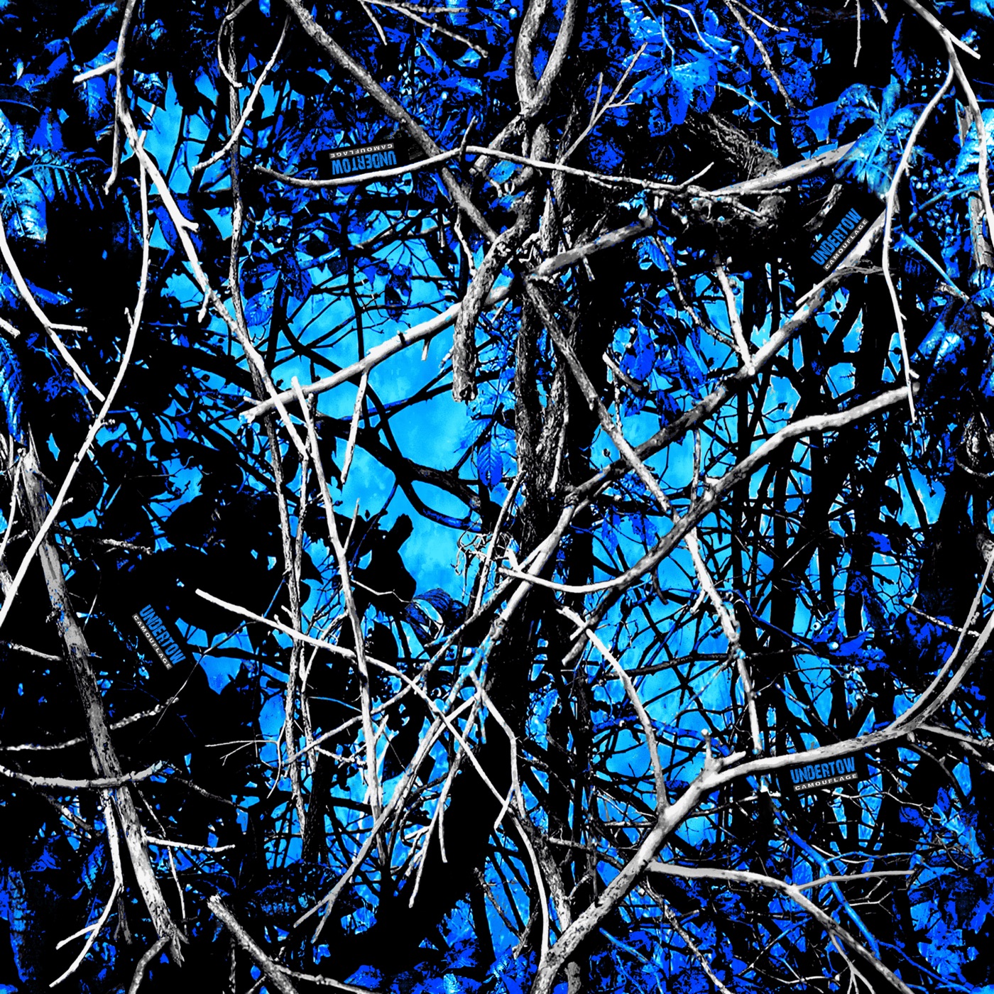 Blue Undertow Camo — camo MacBook skin