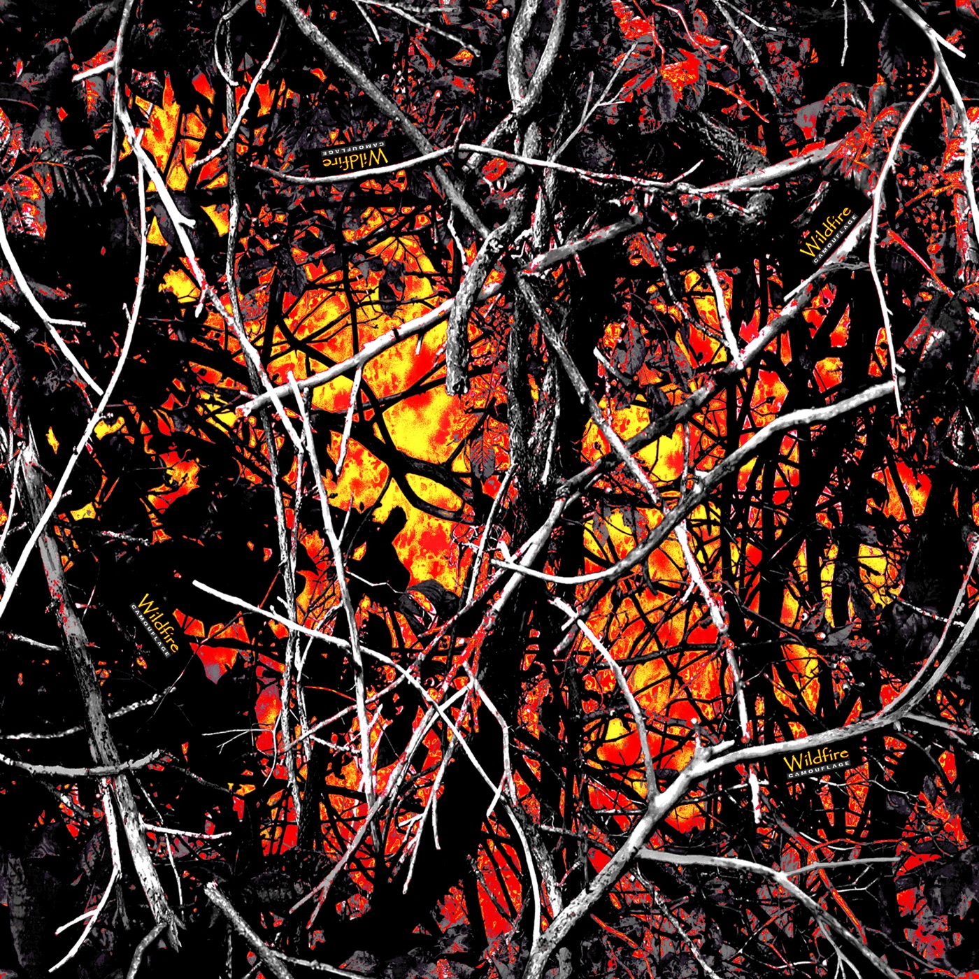 Wildfire Camo Branches — grunge Steam Deck skin