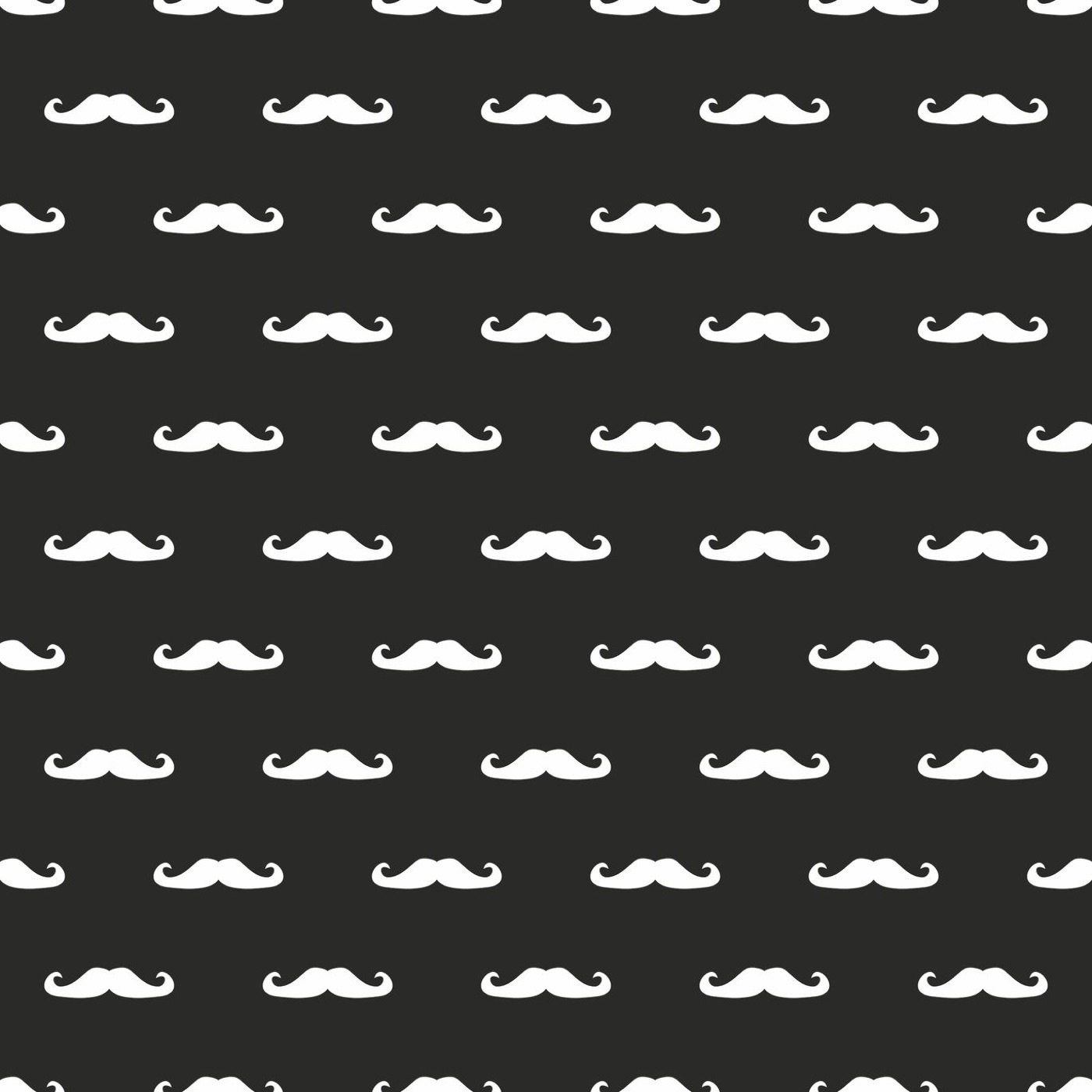 Mustache Galore — retro Laptop skin