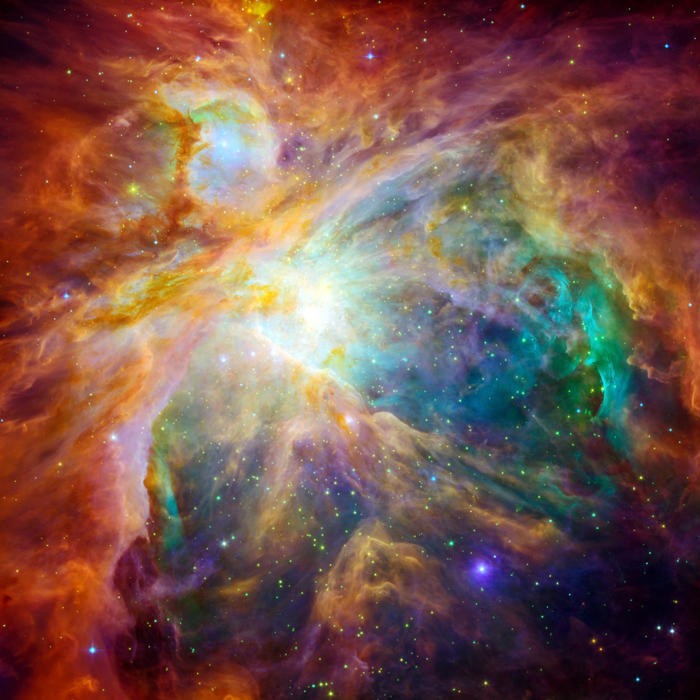 Clouded Universe — psychedelic Apple Watch skin