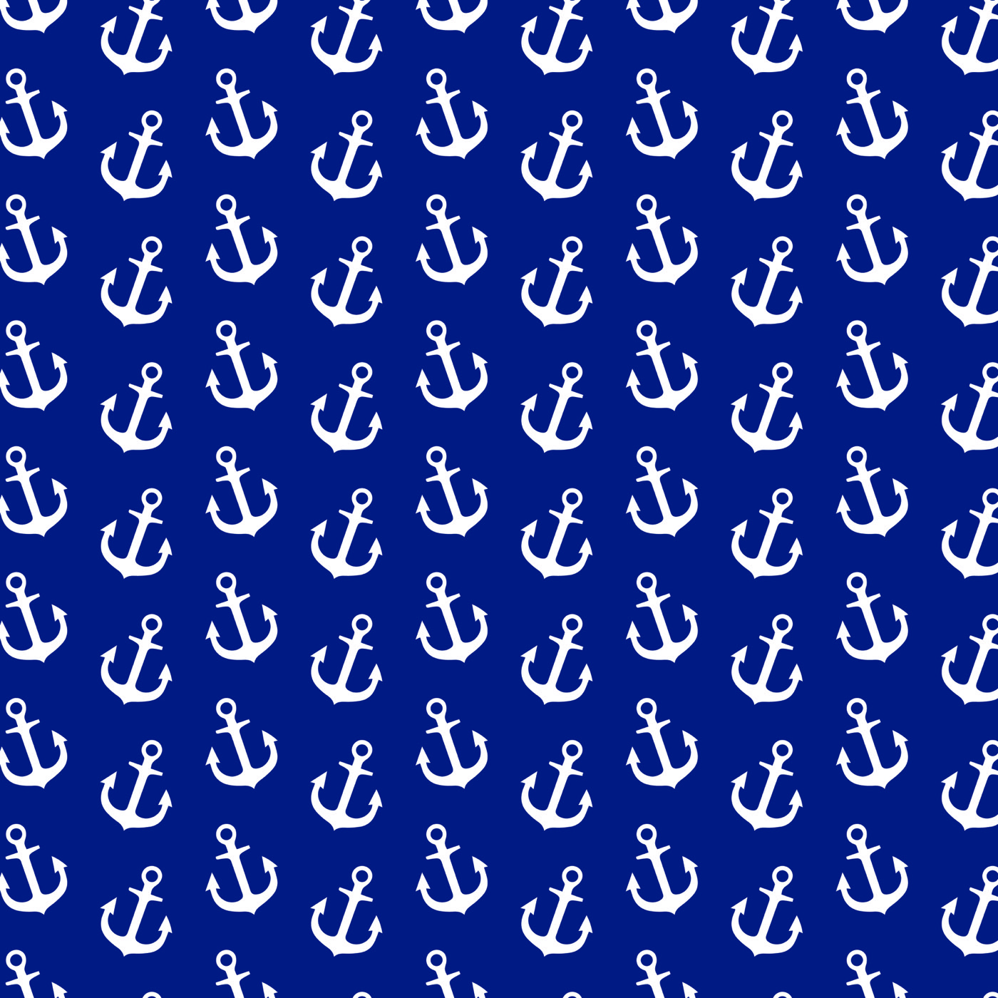Nautical Anchor Pattern — white Kindle skin