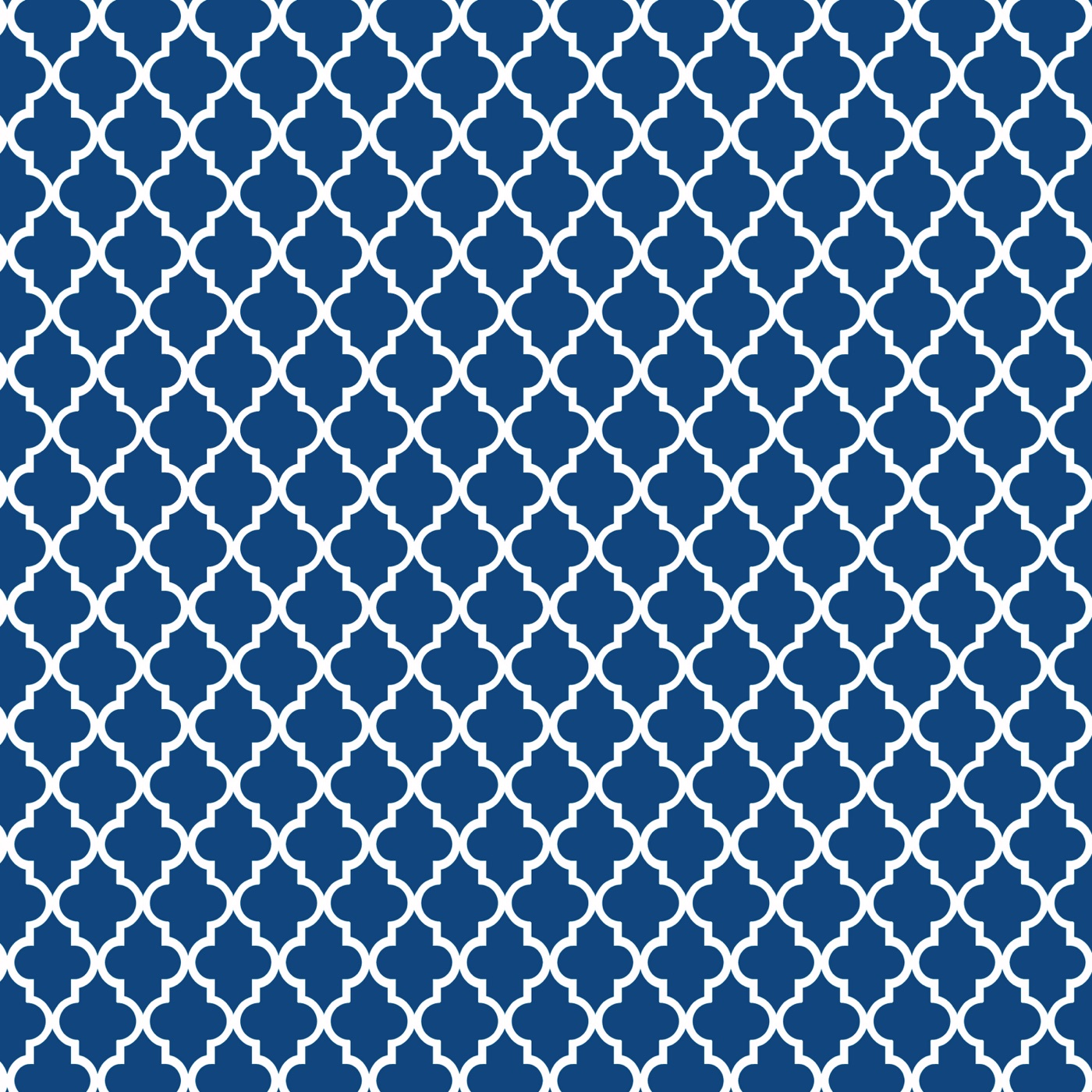 Moroccan Navy Trellis — boho iPad skin