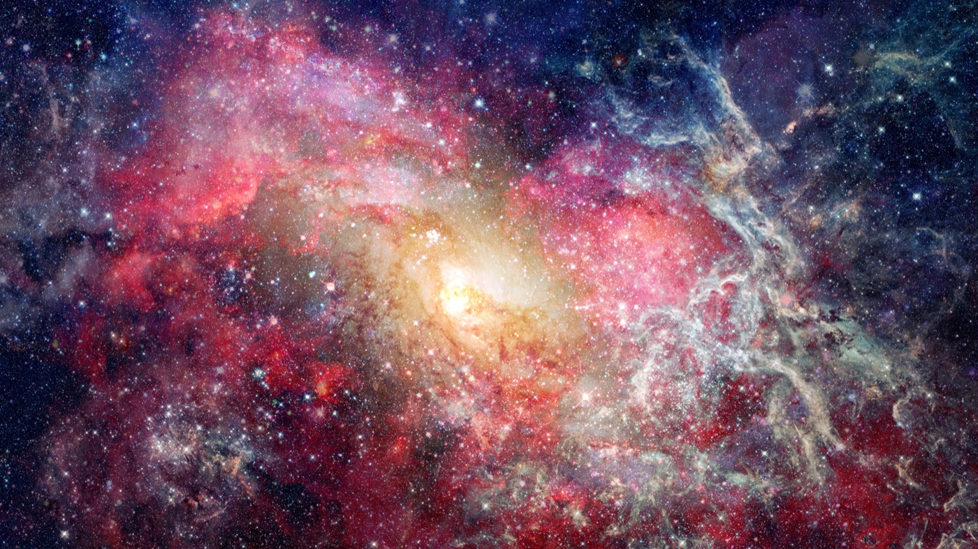 Neon Supernova Explosion — psychedelic Kindle skin