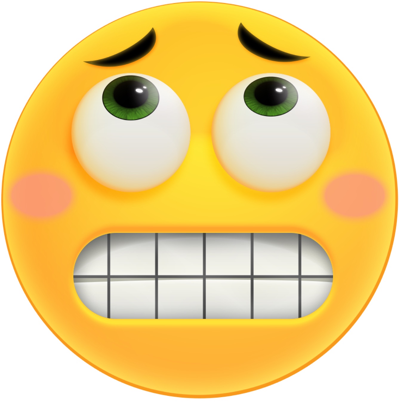 Nervous Friendly Emoticon — y2k Samsung Galaxy skin