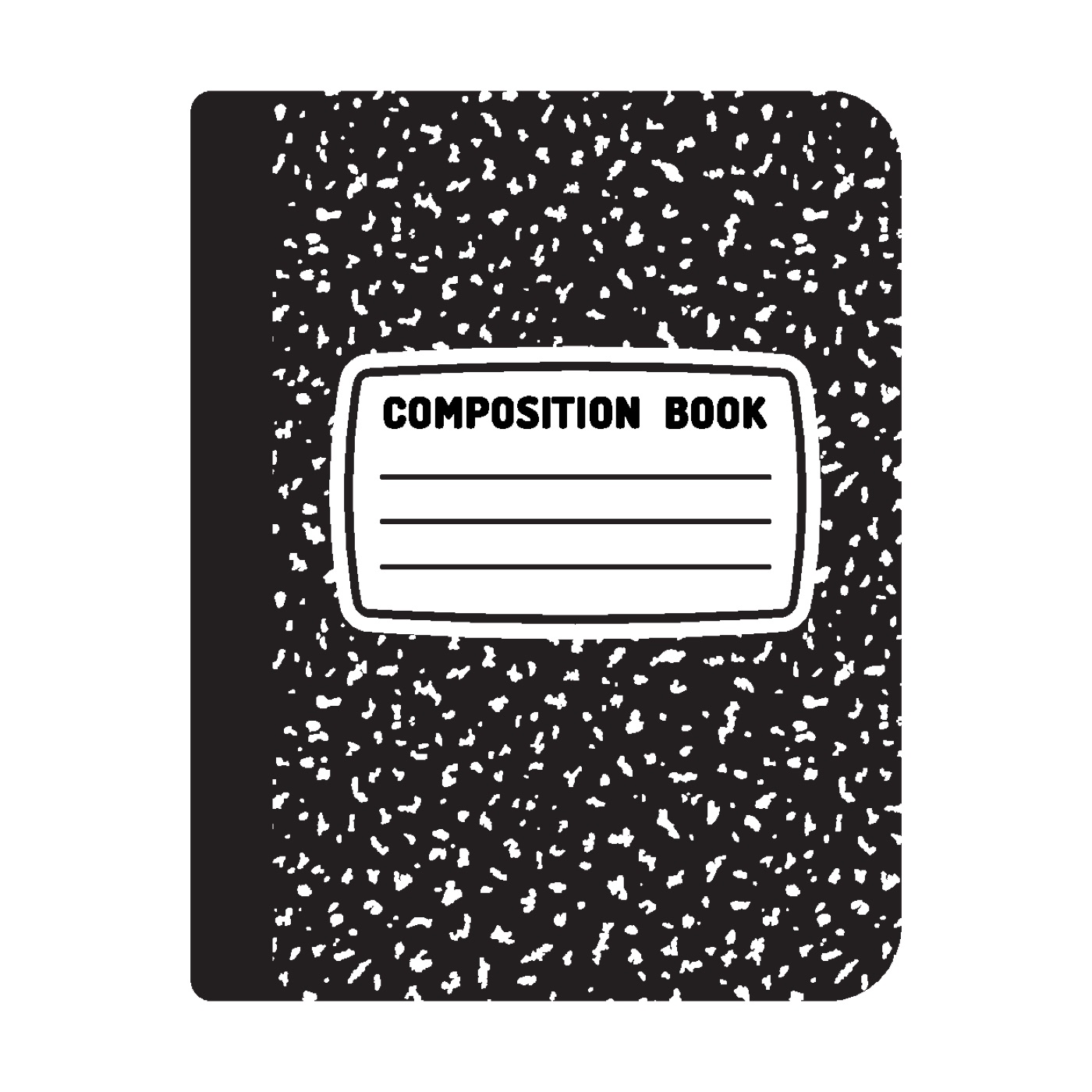 Classic Composition Book — retro Kindle skin