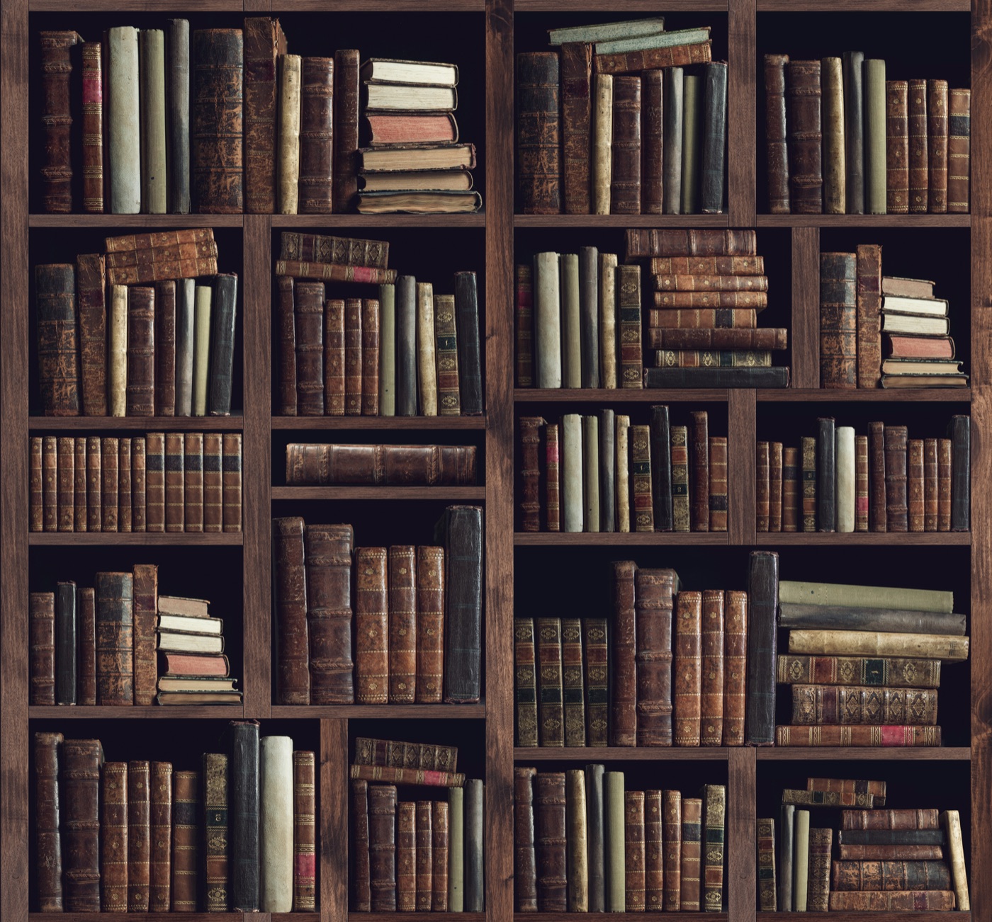Vintage Bookshelf — brown Steam Deck skin