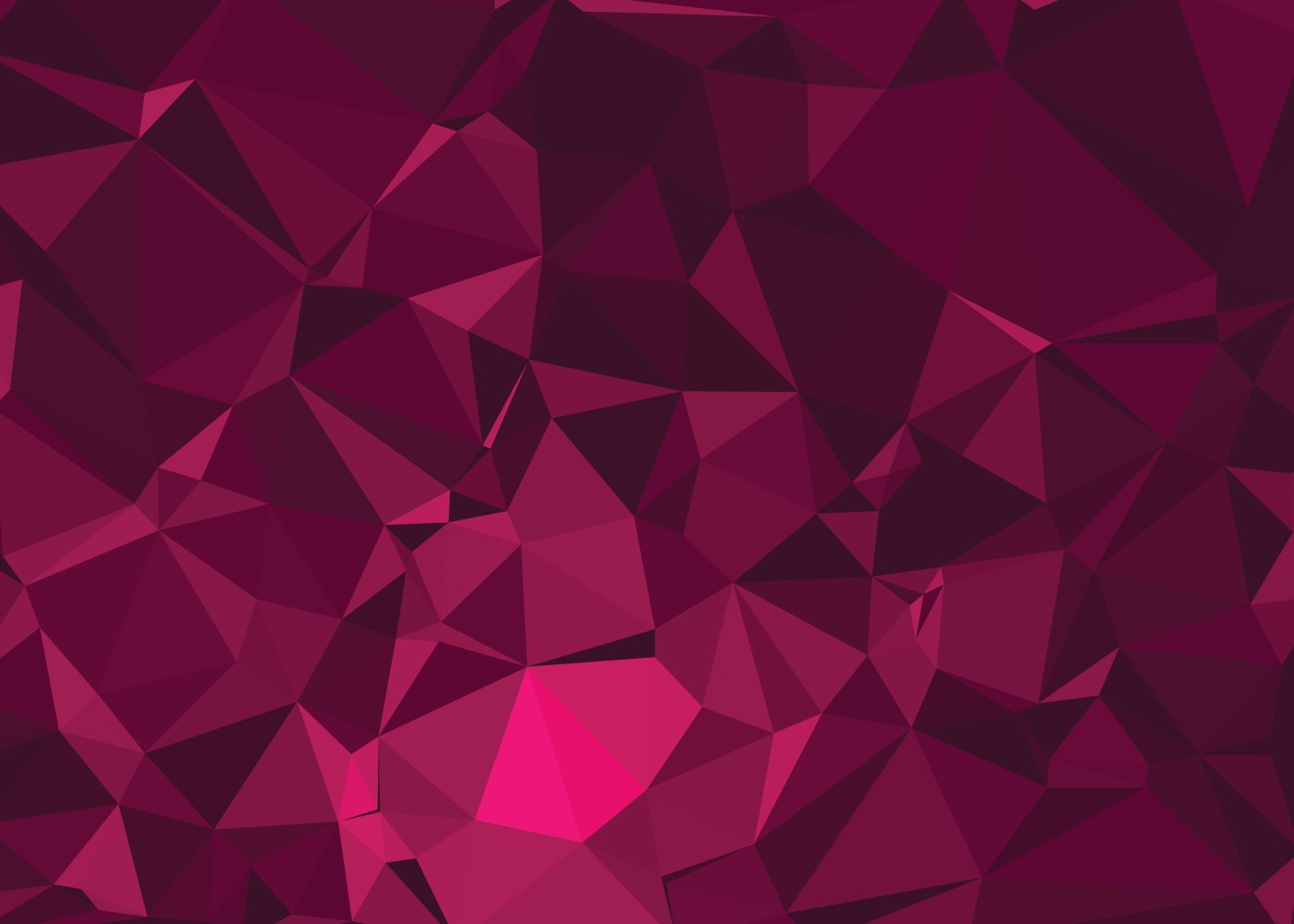 Geometric Pink Triangles — burgundy iPhone skin