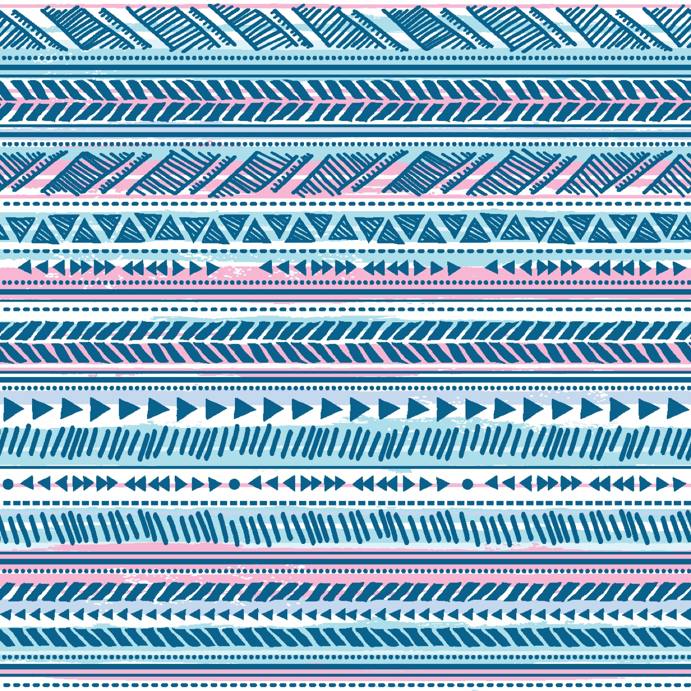Tribal Sketch Pattern — sky blue Steam Deck skin