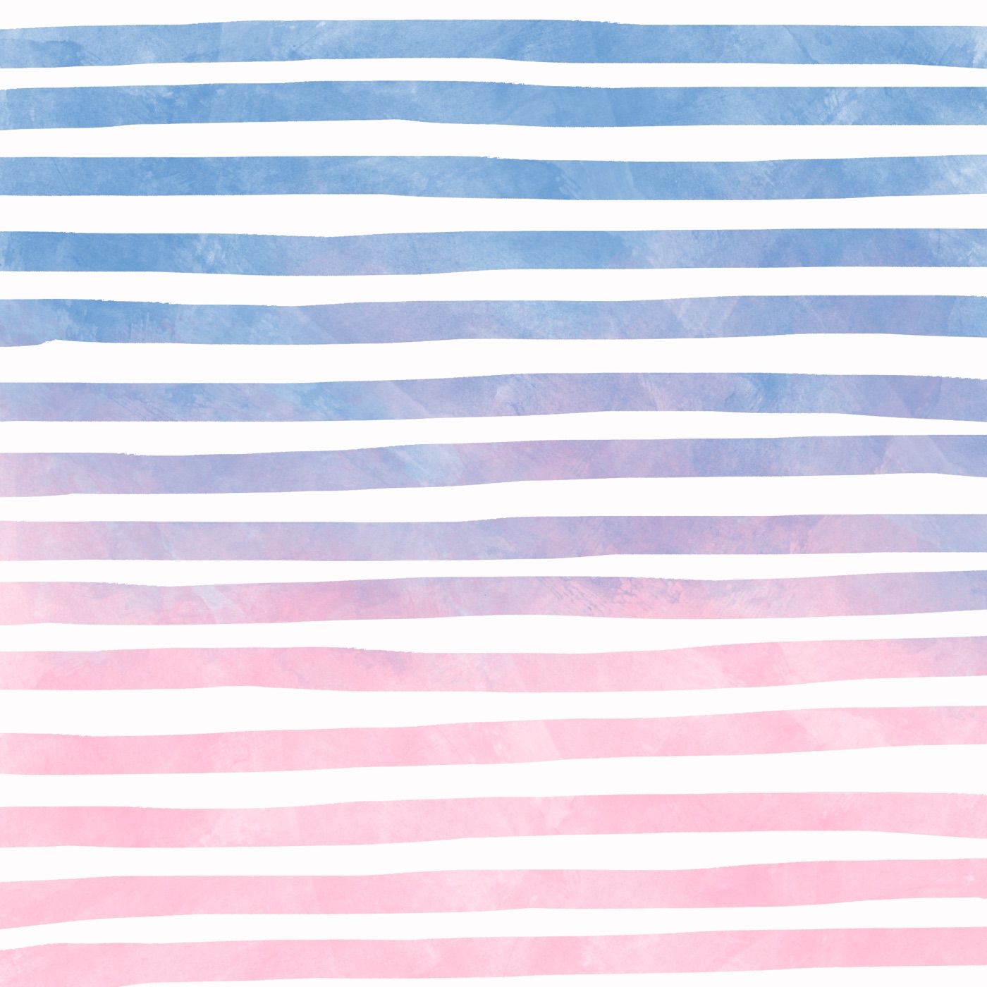 Watercolor Ombre Stripes — gradient iPhone skin