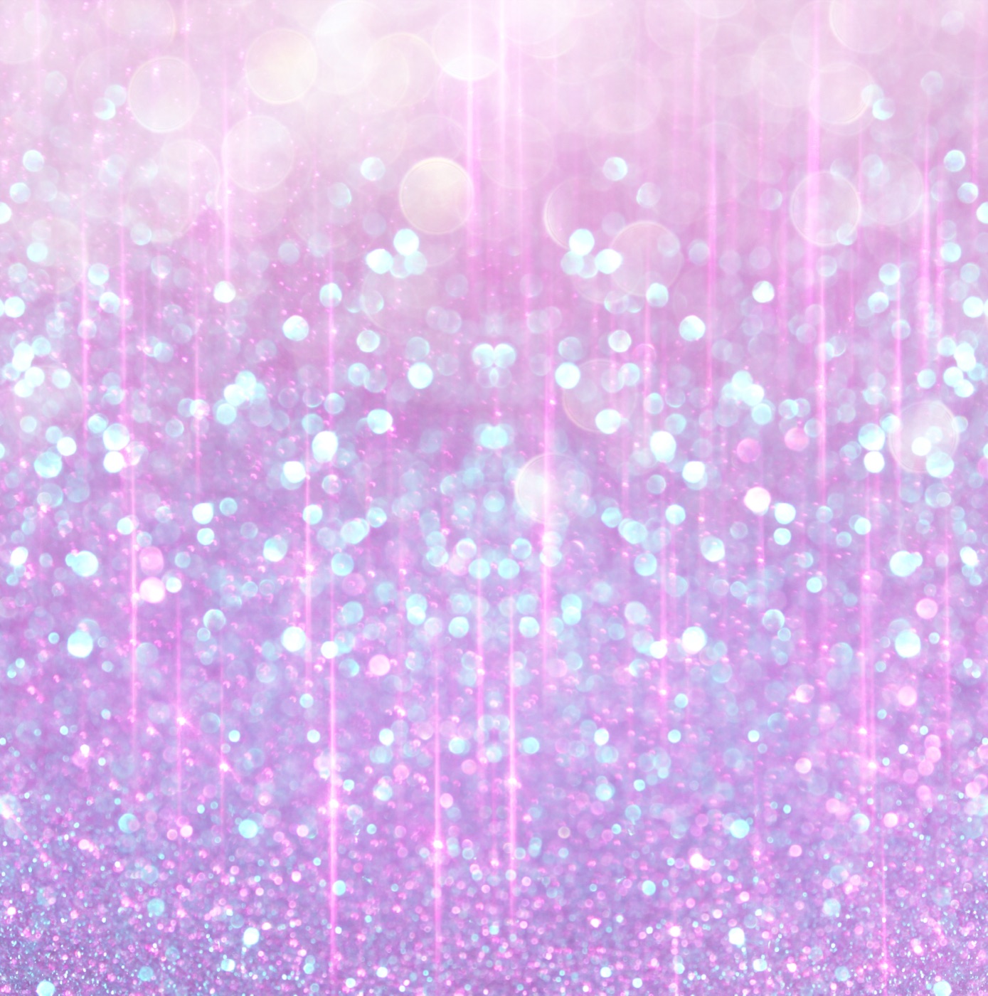Pink Glitter Orbs — lavender Kindle skin