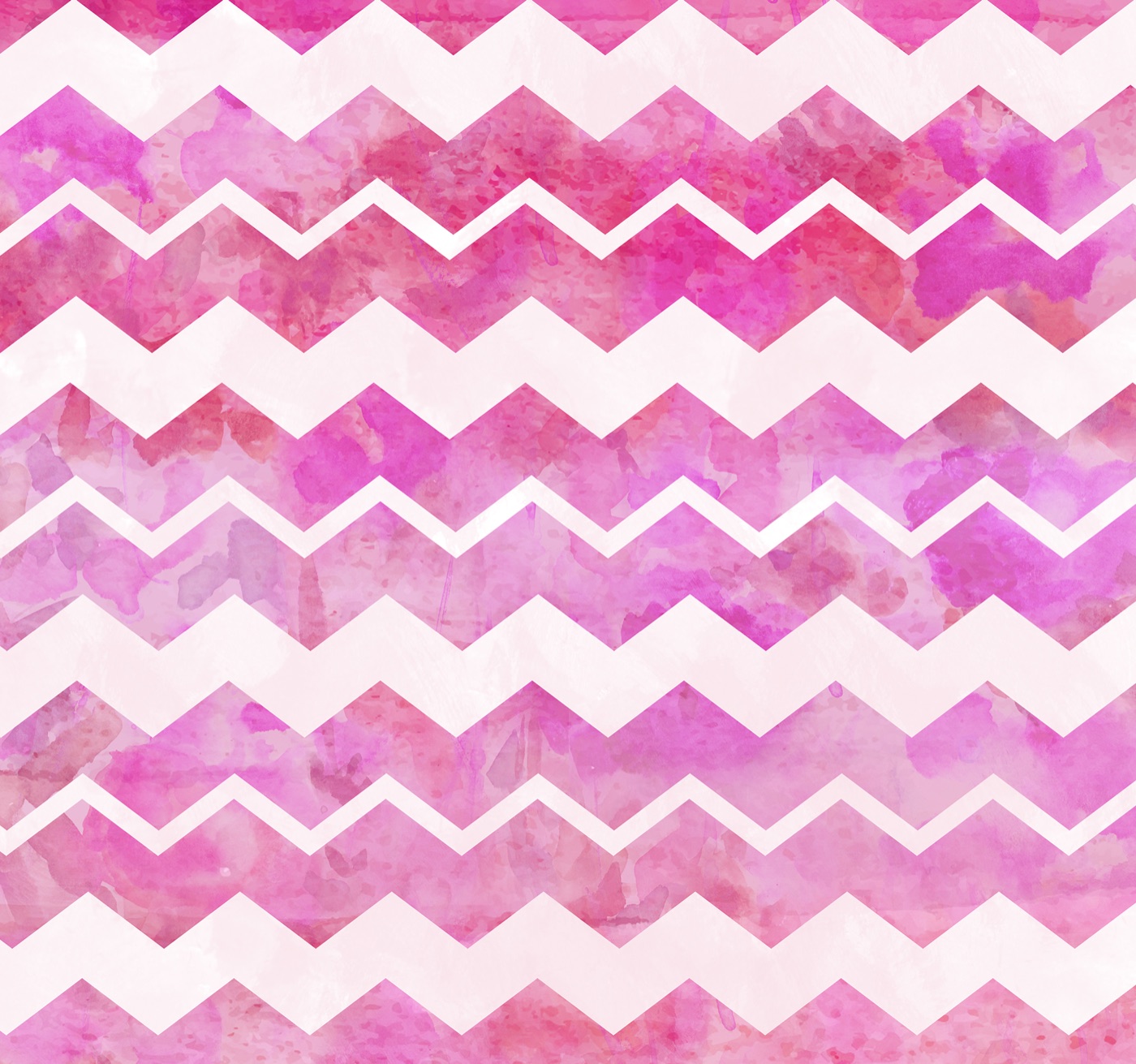 Pink Watercolor Chevron — white Xbox skin