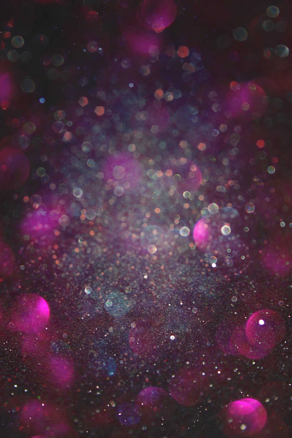 Glimmering Galaxy Orbs — galaxy Kindle skin