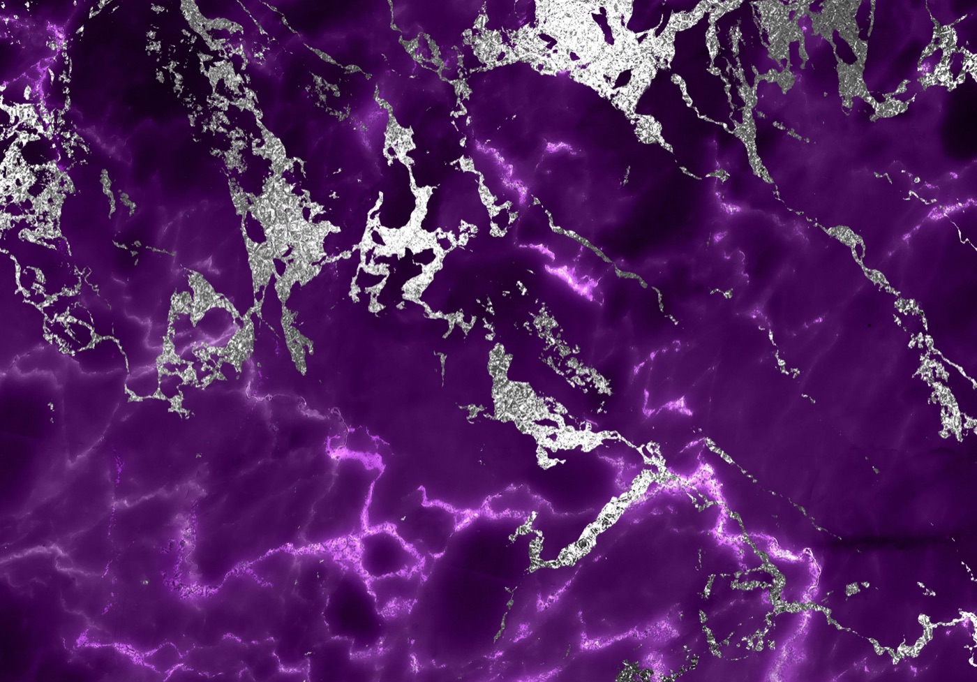 Purple Marble Foil — gothic Kindle skin