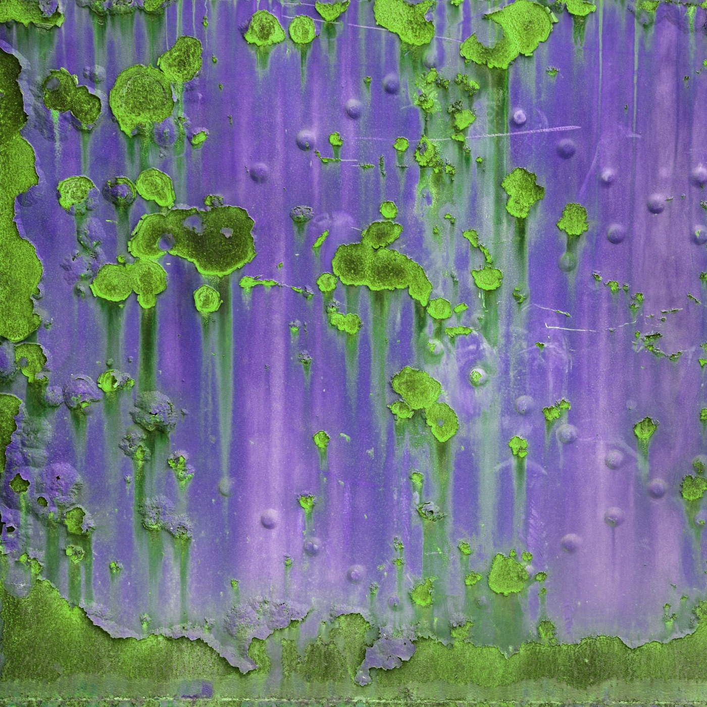 Grungy Purple Rust — cyberpunk Steam Deck skin