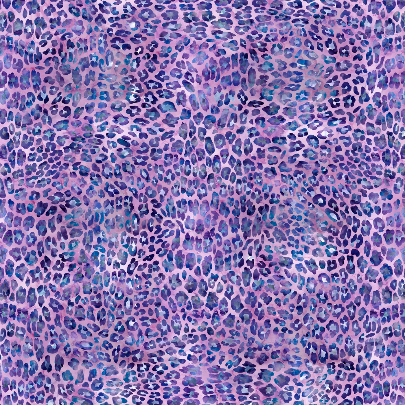 Purple Watercolor Leopard — lavender Laptop skin