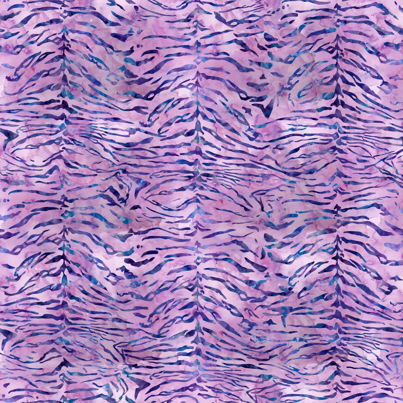 Purple Watercolor Tiger — lavender Kindle skin
