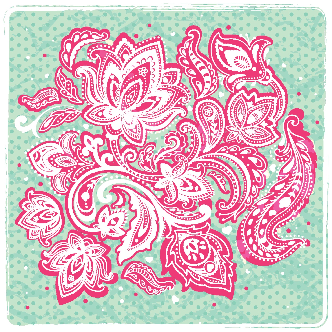 Boho Floral Delight — floral MacBook skin
