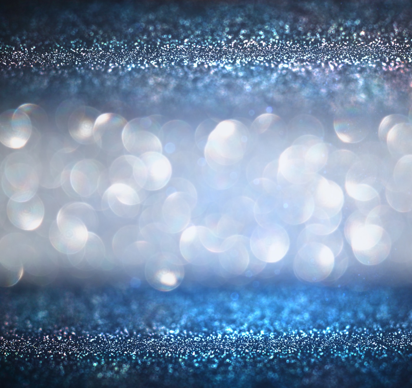 Royal Blue Orbs — navy blue MacBook skin