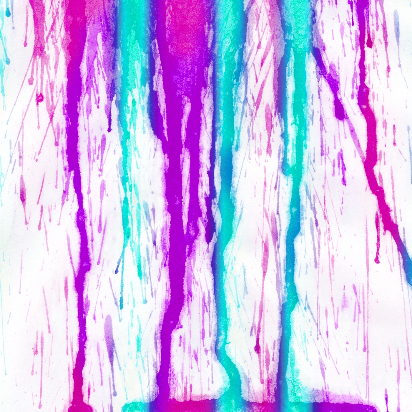 Running Watercolor Paint — purple MagicBand skin