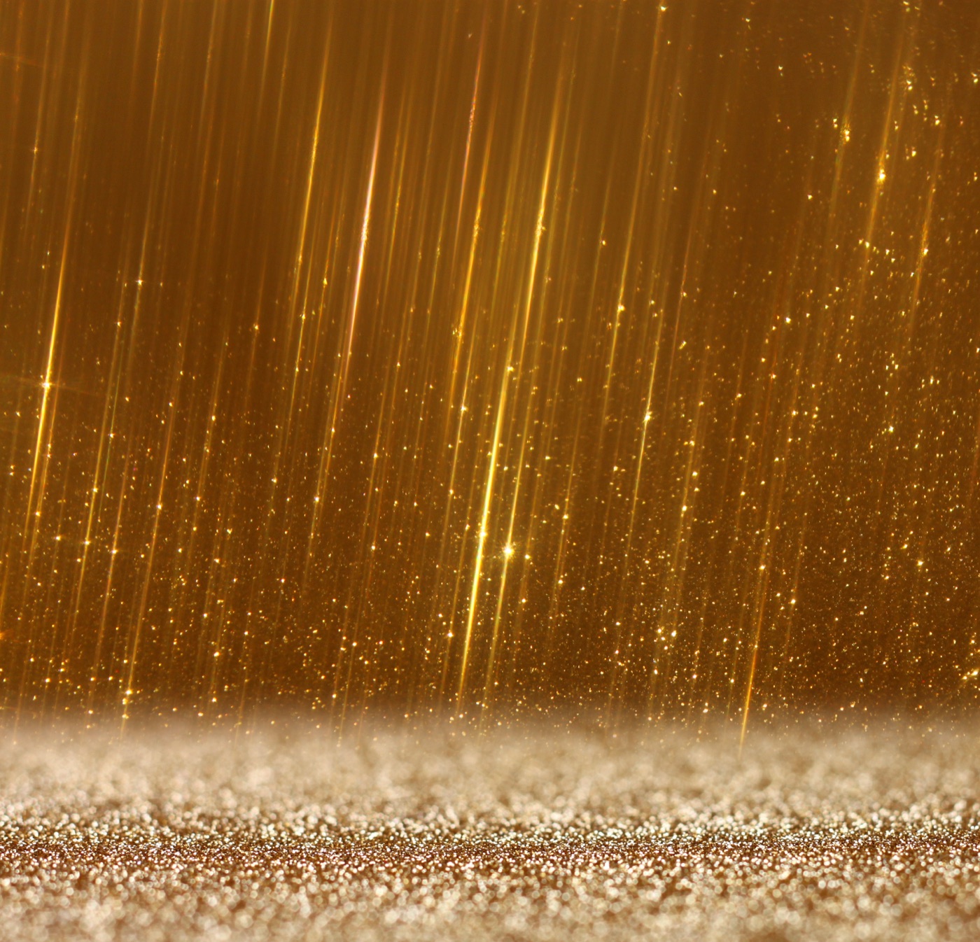 Golden Glitter Streaks — gold Nintendo Switch skin