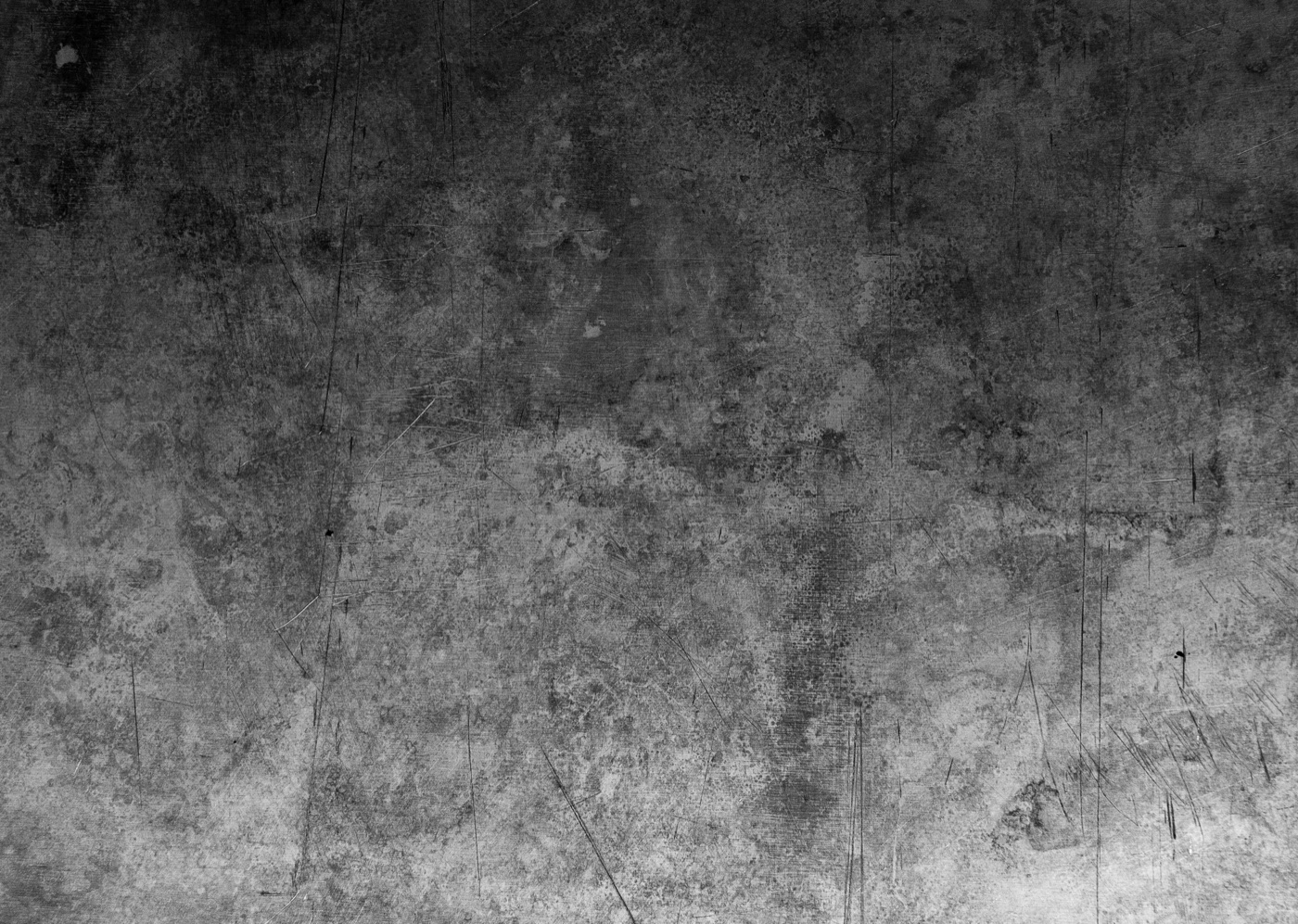 Scratched Metal Fab — monochrome Steam Deck skin