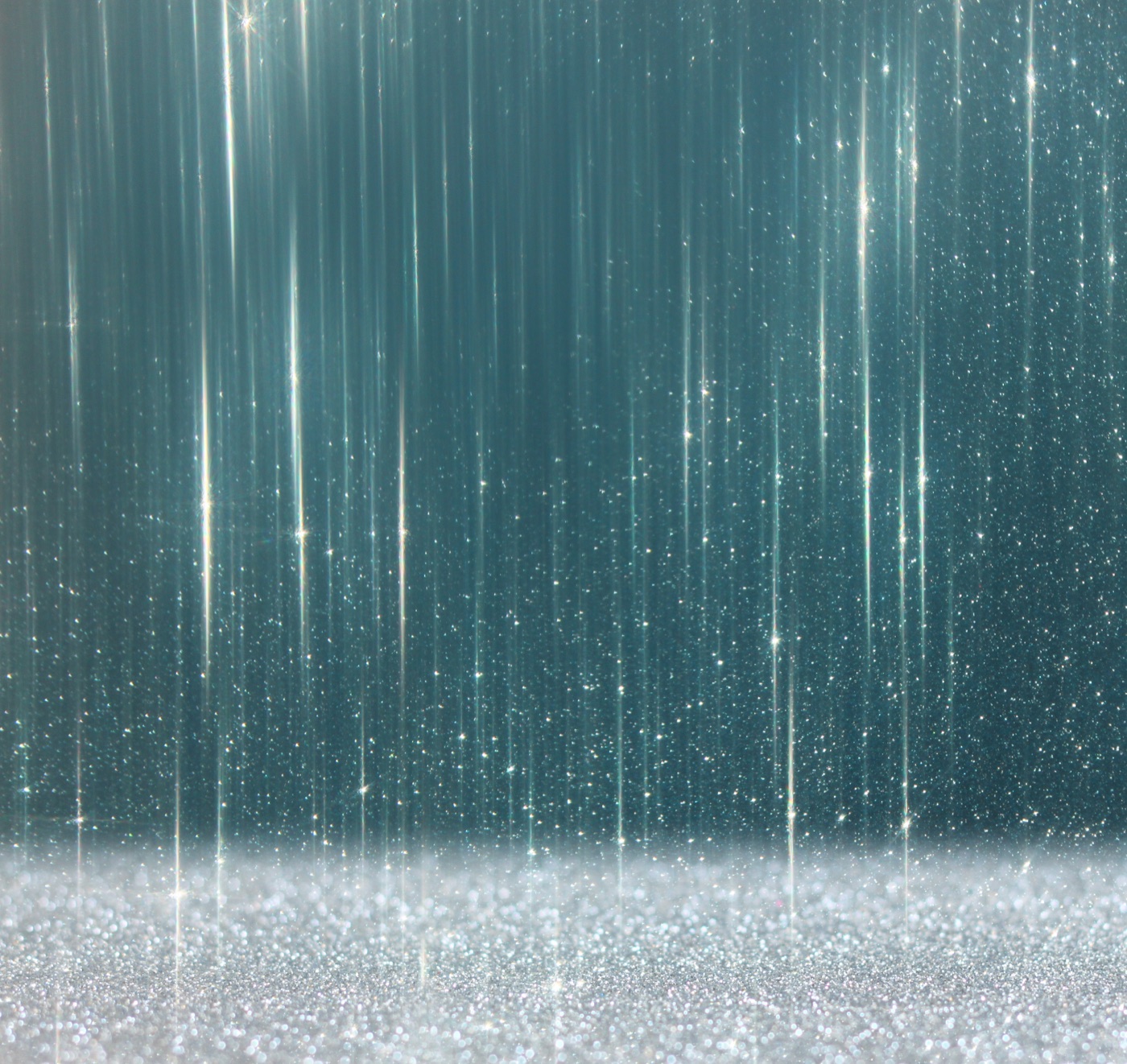 Teal Silver Sparkle — teal Kindle skin