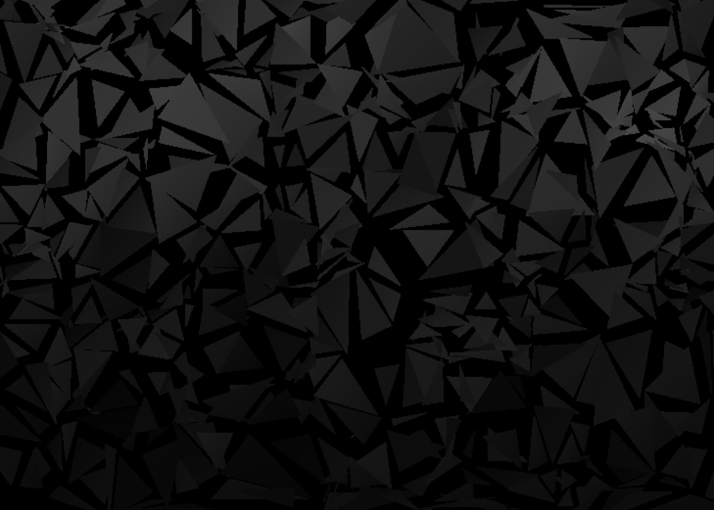 Shattered Polygon — black Nintendo Switch skin