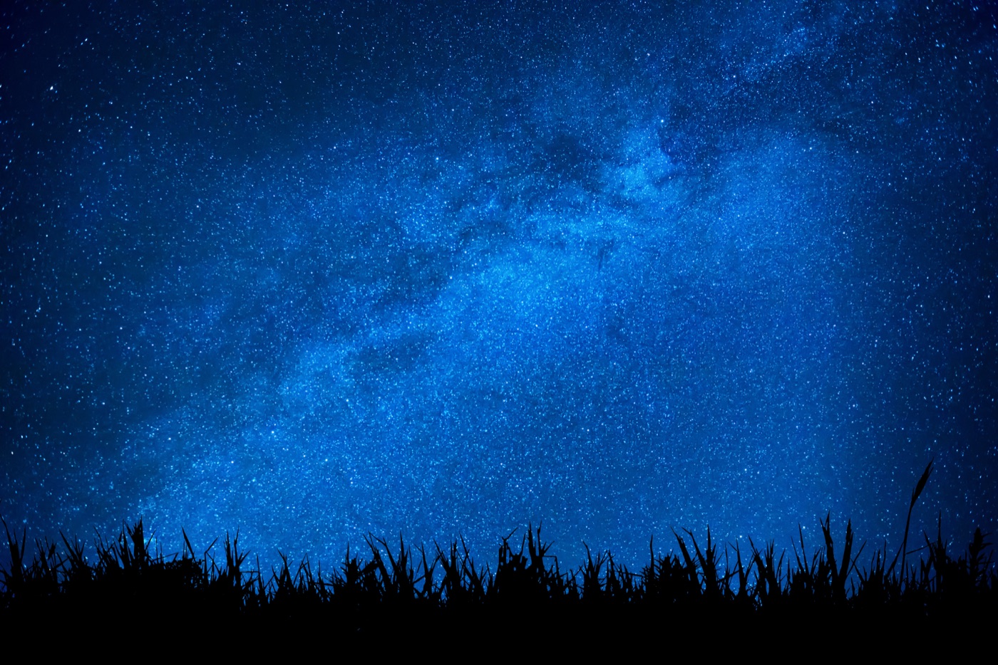 Midnight Galaxy Silhouette — galaxy Nintendo Switch skin