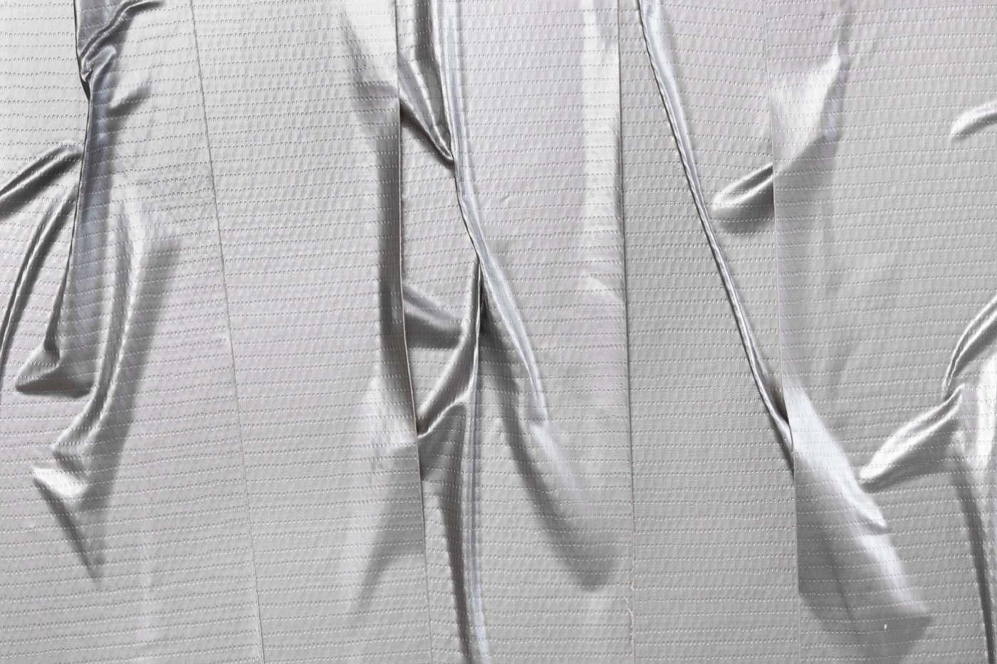 Silver Duct Tape — minimalist MacBook skin