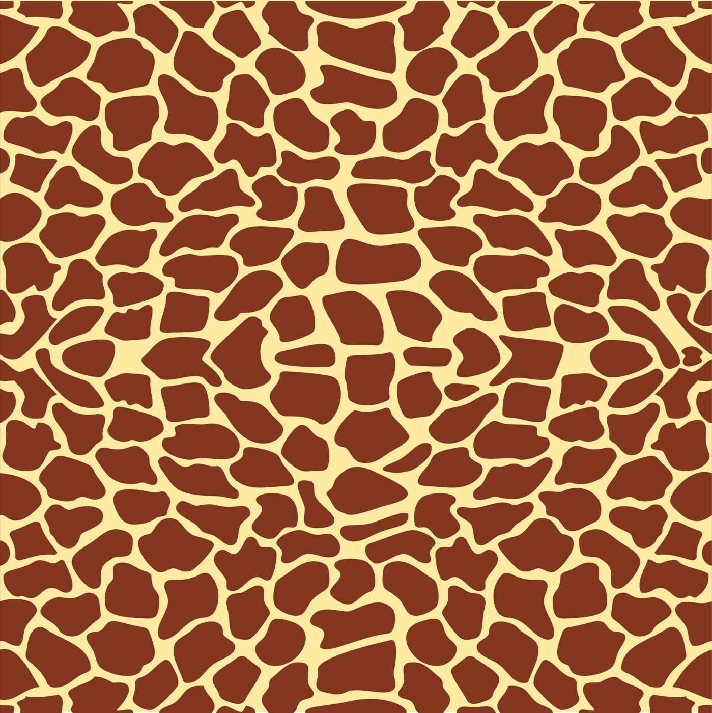 Giraffe Print — animal print iPad skin