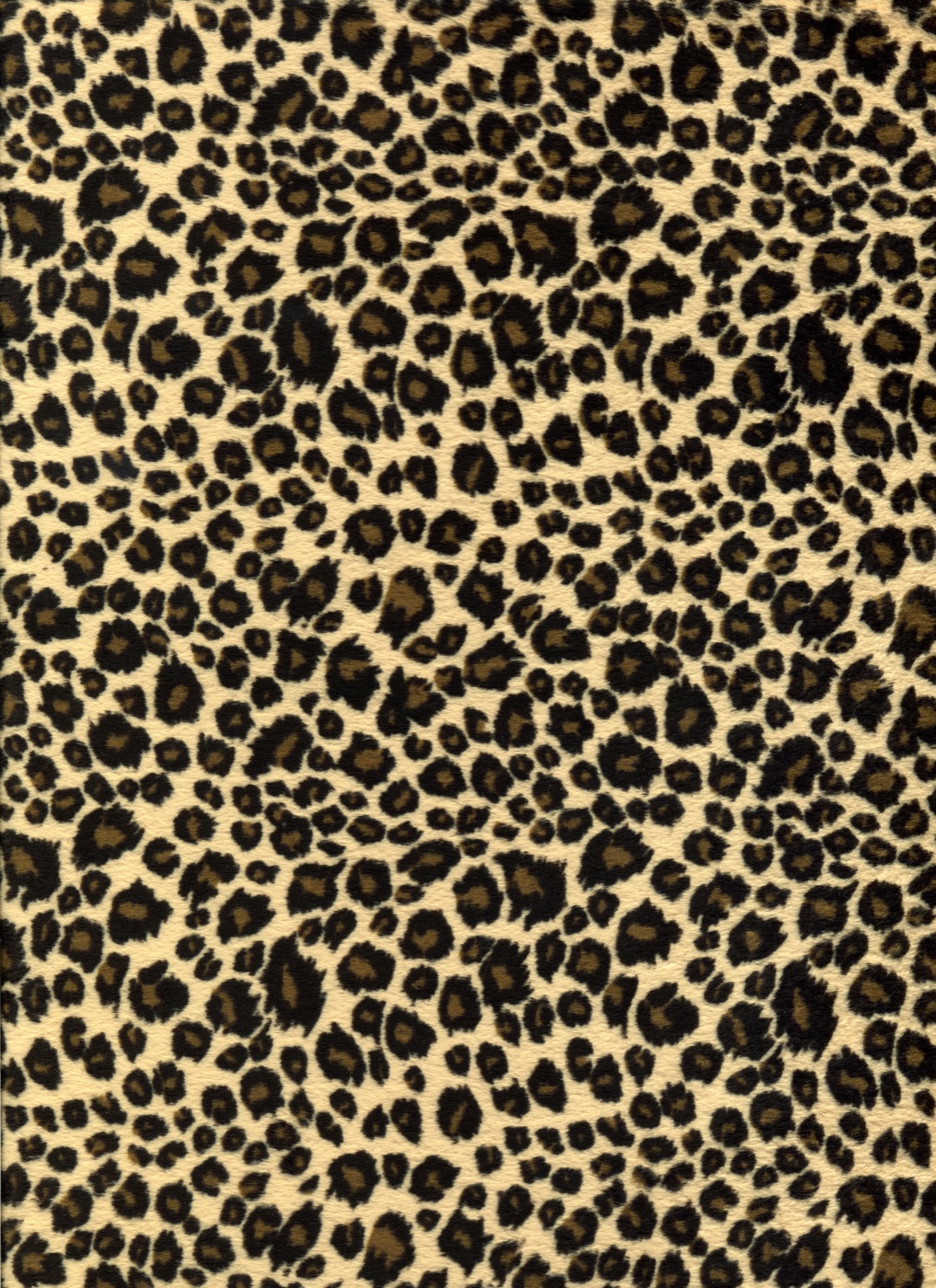 Cheetah Animal Print — cream iPhone skin