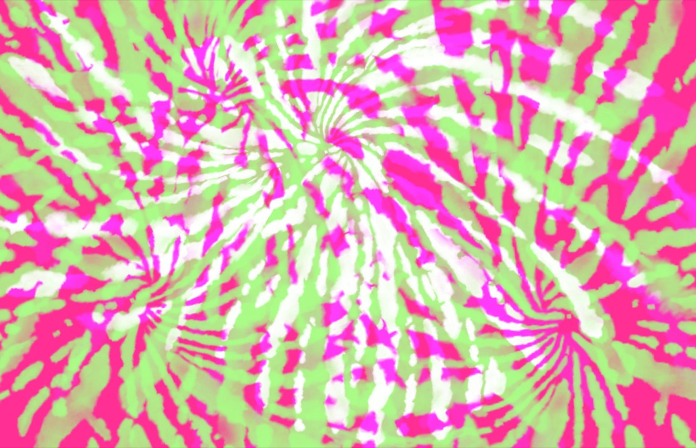 Neon Spiral Tie-Dye — psychedelic Laptop skin