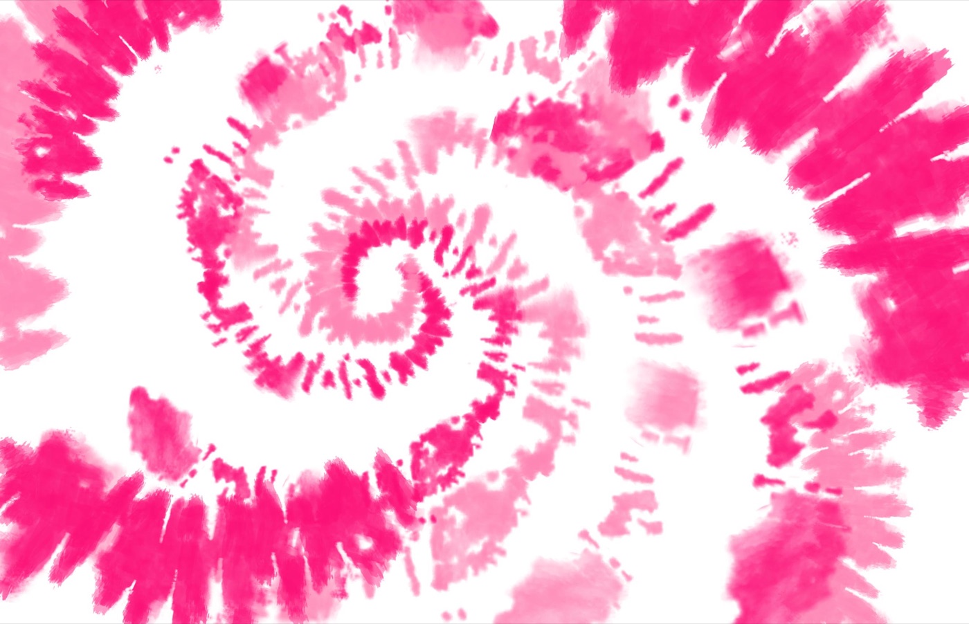 Pink Spiral Tie-Dye — psychedelic Laptop skin