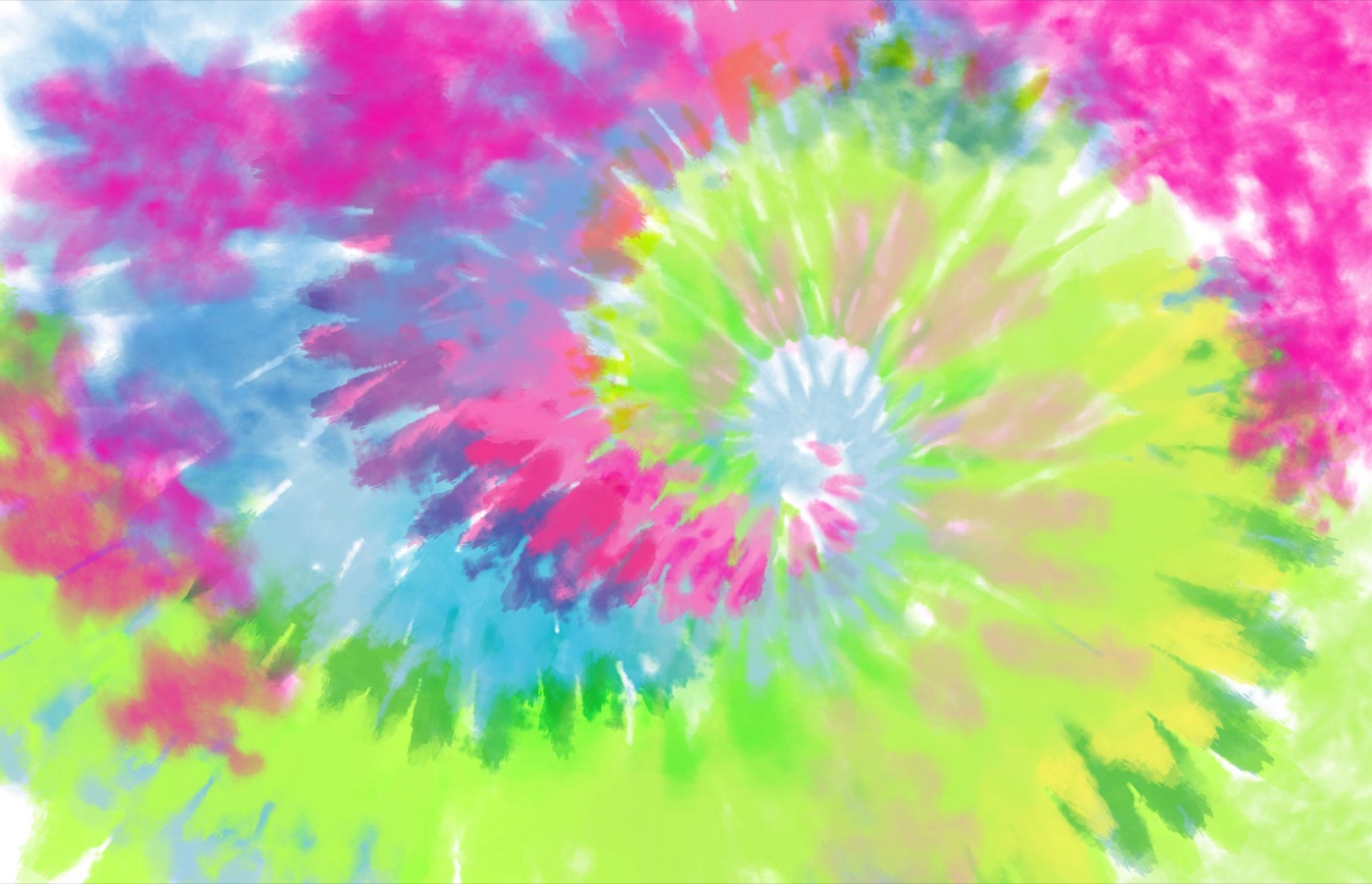 Spiral Tie-Dye — psychedelic Laptop skin