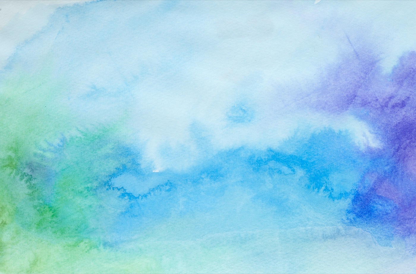 Subtle Watercolor Wash — abstract paint MacBook skin