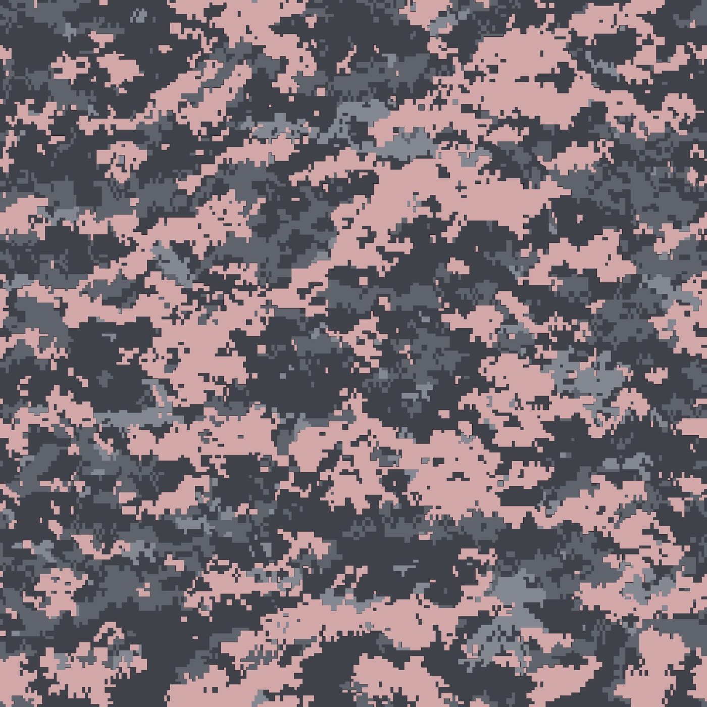 Pink Digital Camo — coral MacBook skin