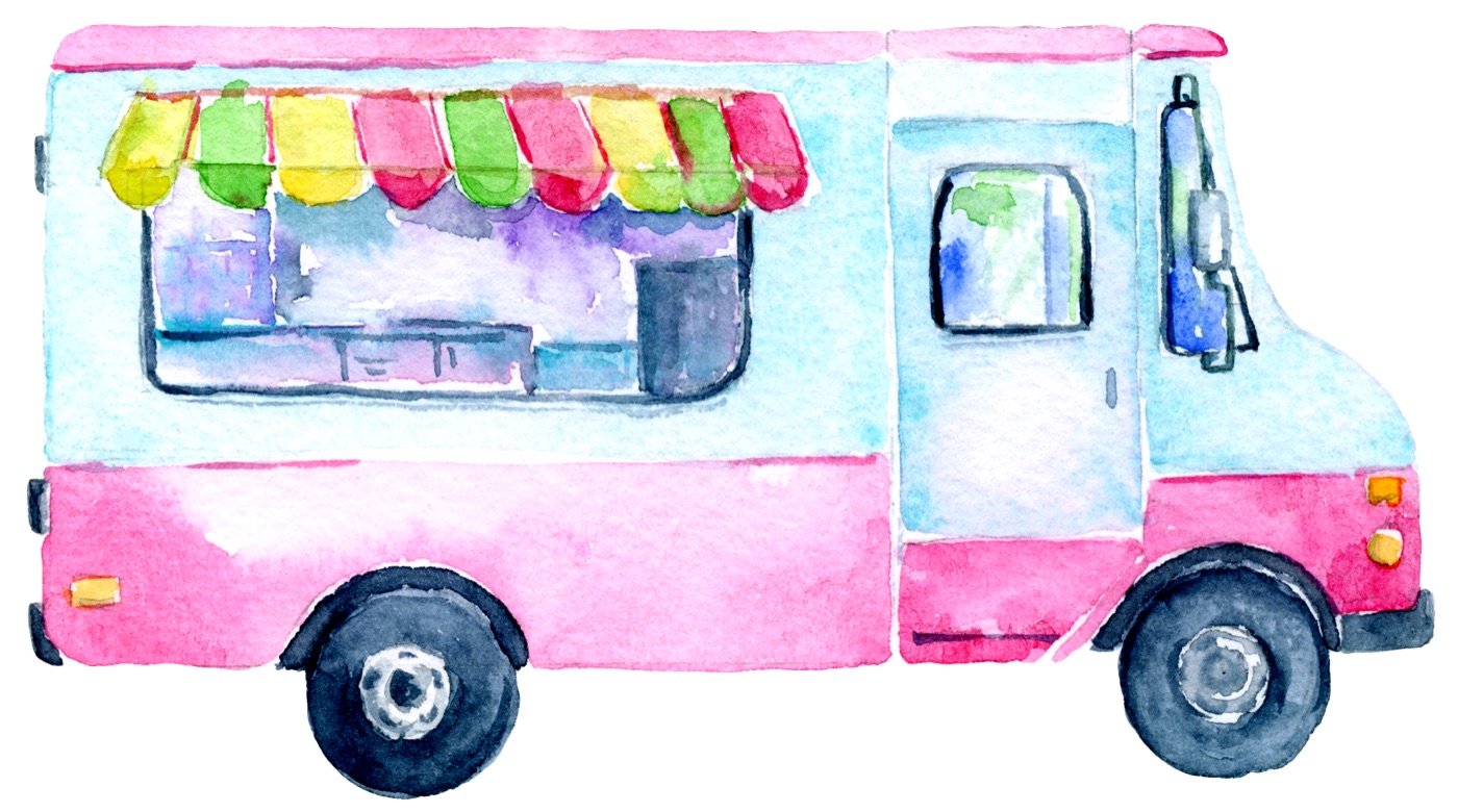 Ice Cream Truck — pastel Steam Deck skin