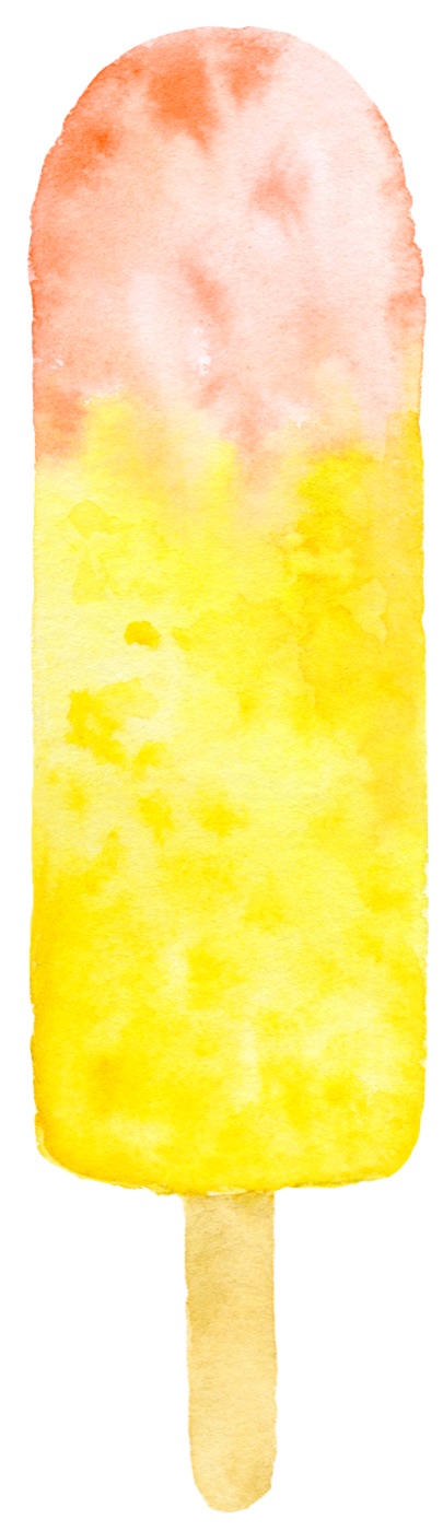 Summer Popsicle — yellow Laptop skin