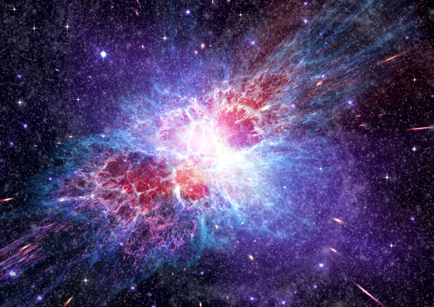 Cosmic Supernova Burst — galaxy Nintendo Switch skin