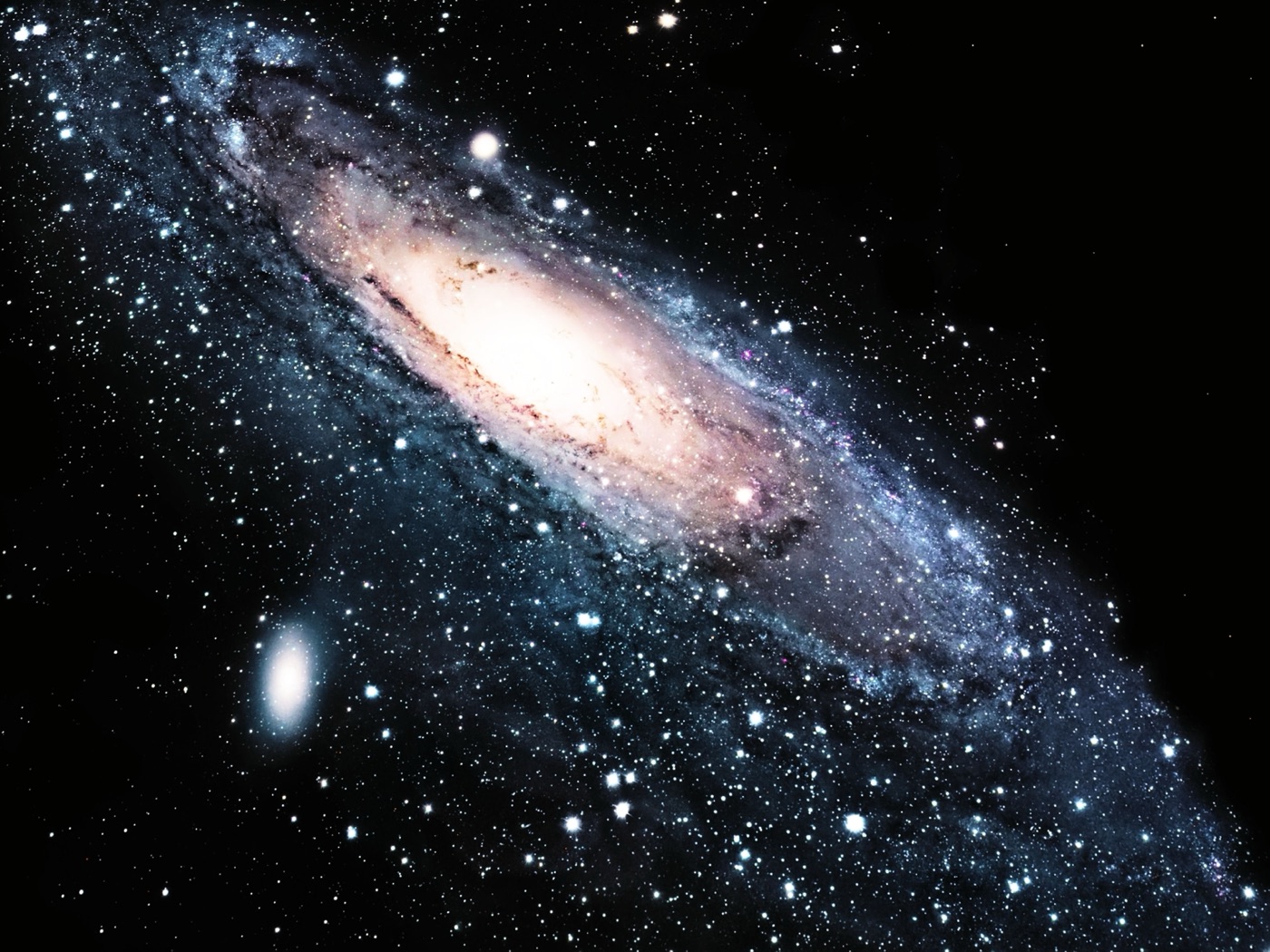 Swirling Starry Galaxy — galaxy Kindle skin