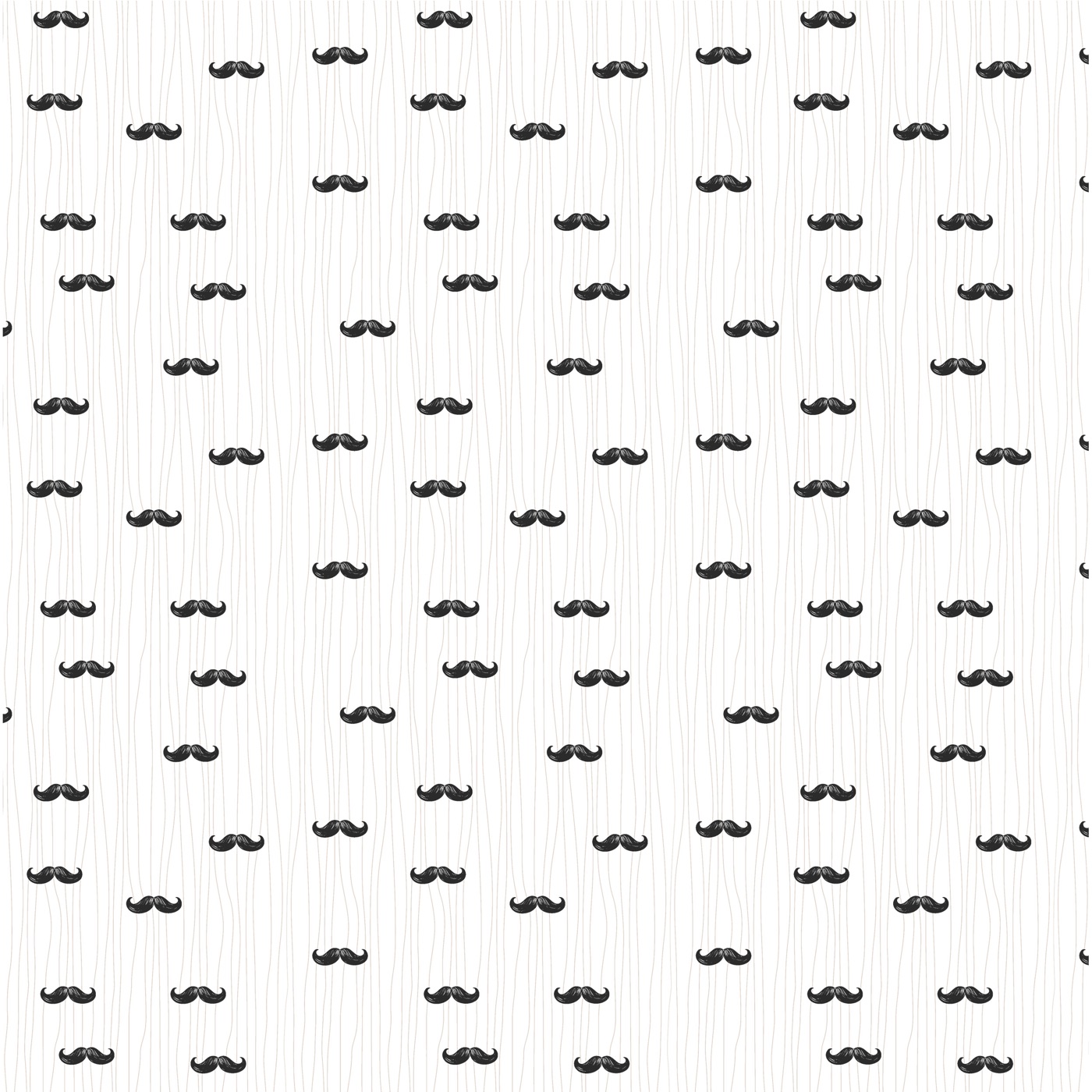 Micro Mustache Pattern — retro Laptop skin