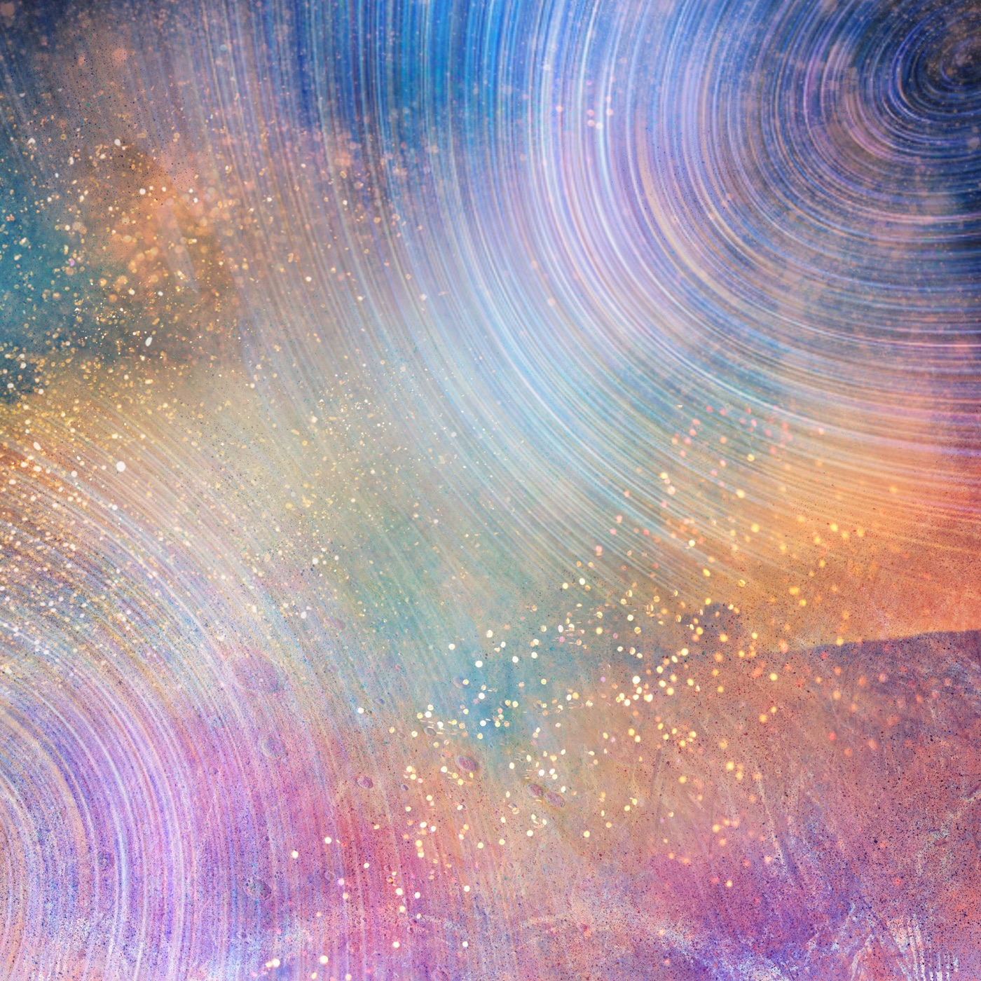 Swirling Tie-Dye Surface — tie-dye MacBook skin