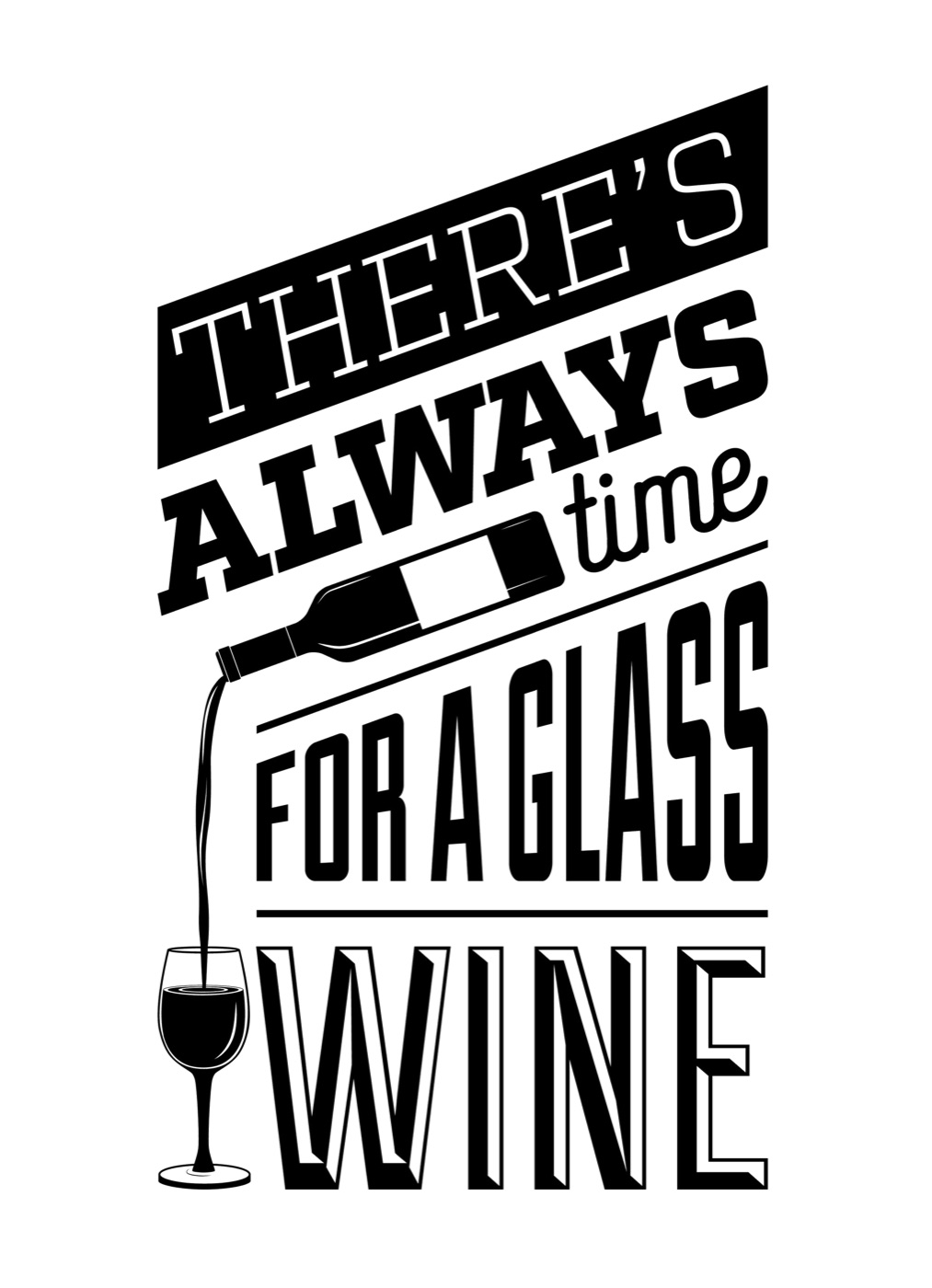 Always Time Wine — retro Kindle skin