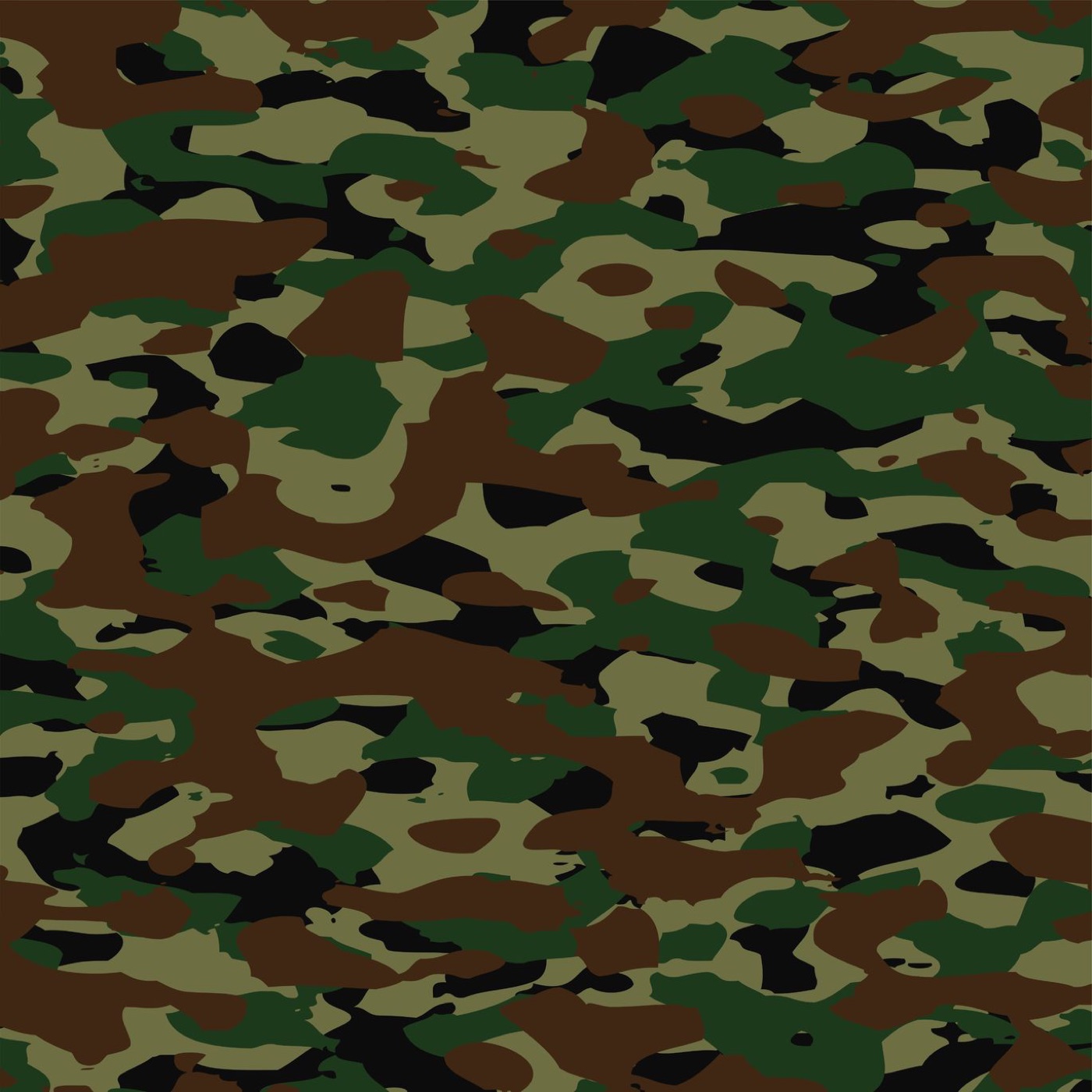 Traditional Camo — emerald green MacBook skin