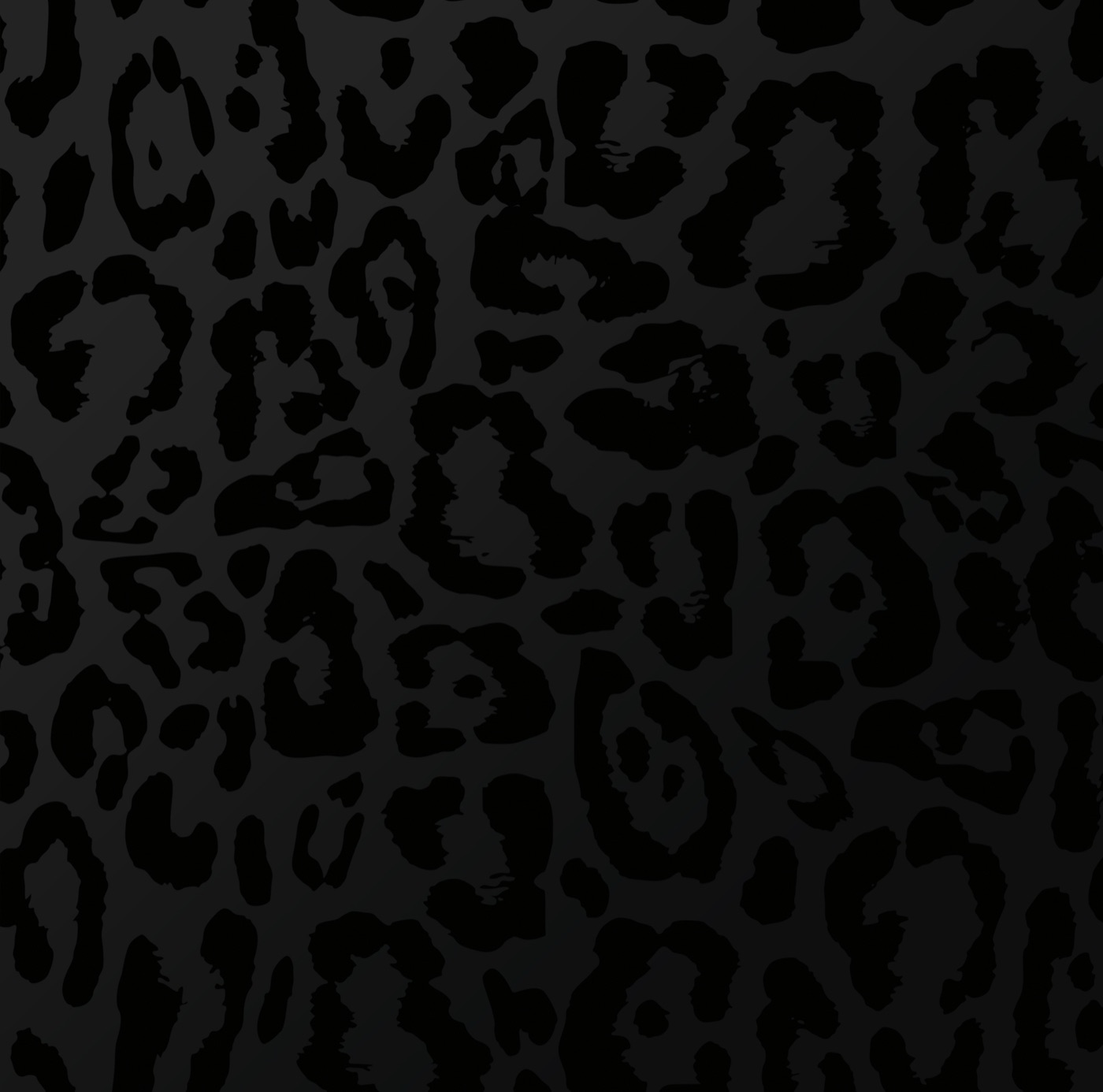 Black Cheetah Print — black Apple Watch skin
