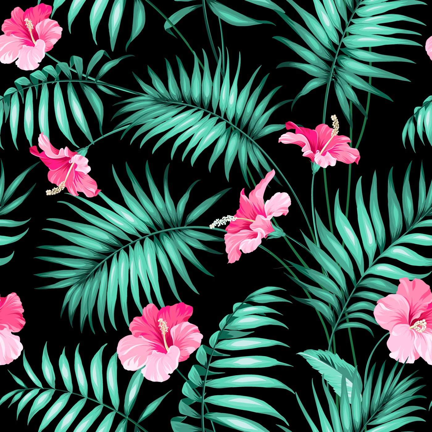 Tropical Hibiscus Bloom — tropical Steam Deck skin