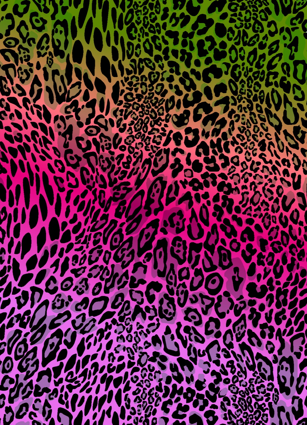 Neon Tropical Leopard — mint green Xbox skin