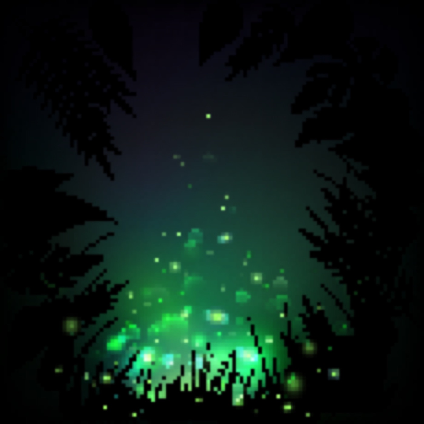 Tropical Night Glow — cyberpunk Steam Deck skin